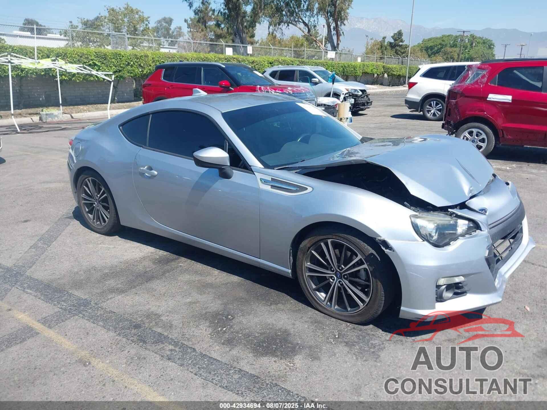 SUBARU BRZ 2015 - JF1ZCAC10F9607308