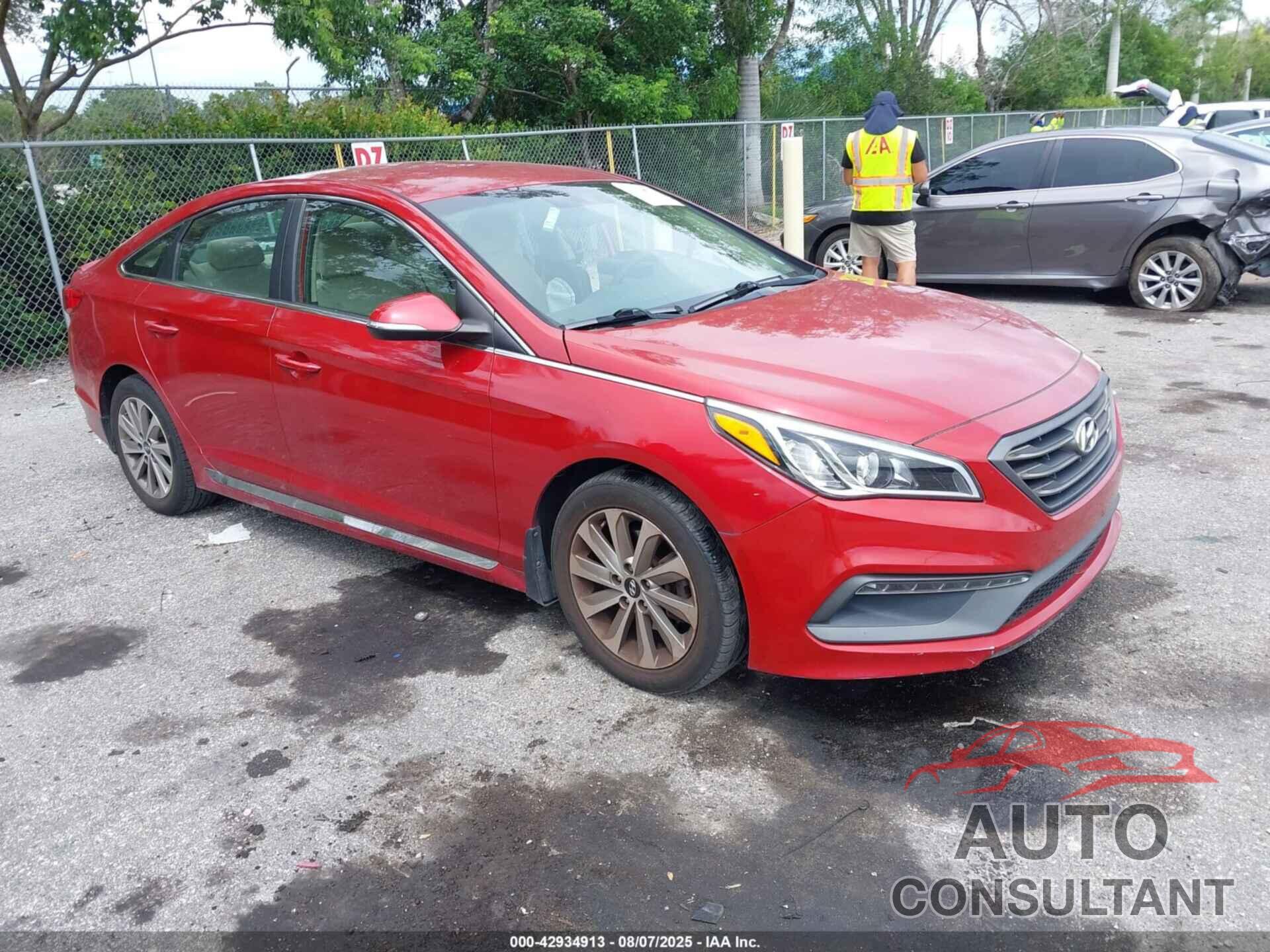 HYUNDAI SONATA 2017 - 5NPE34AF6HH490093