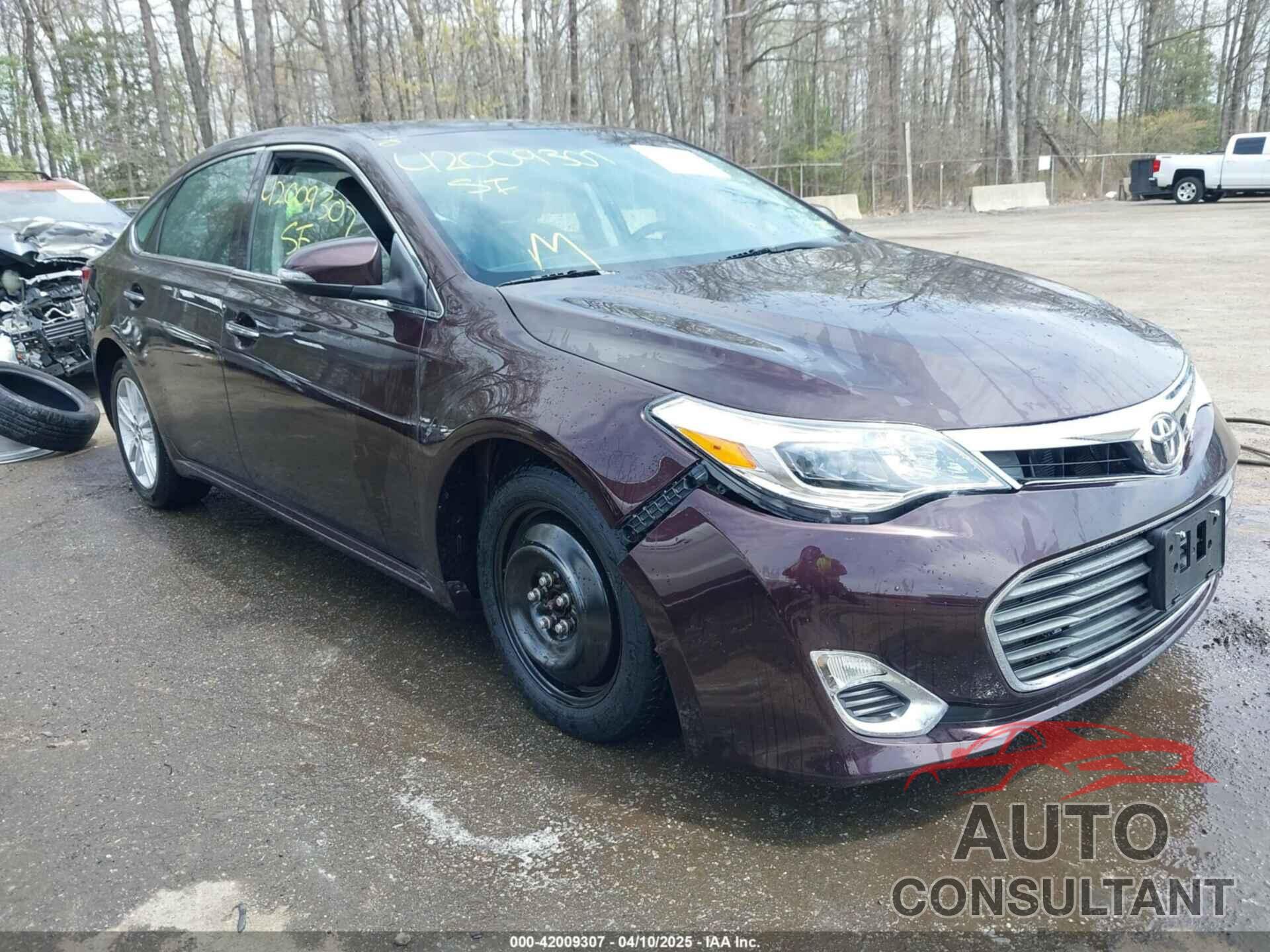 TOYOTA AVALON 2013 - 4T1BK1EB9DU020342