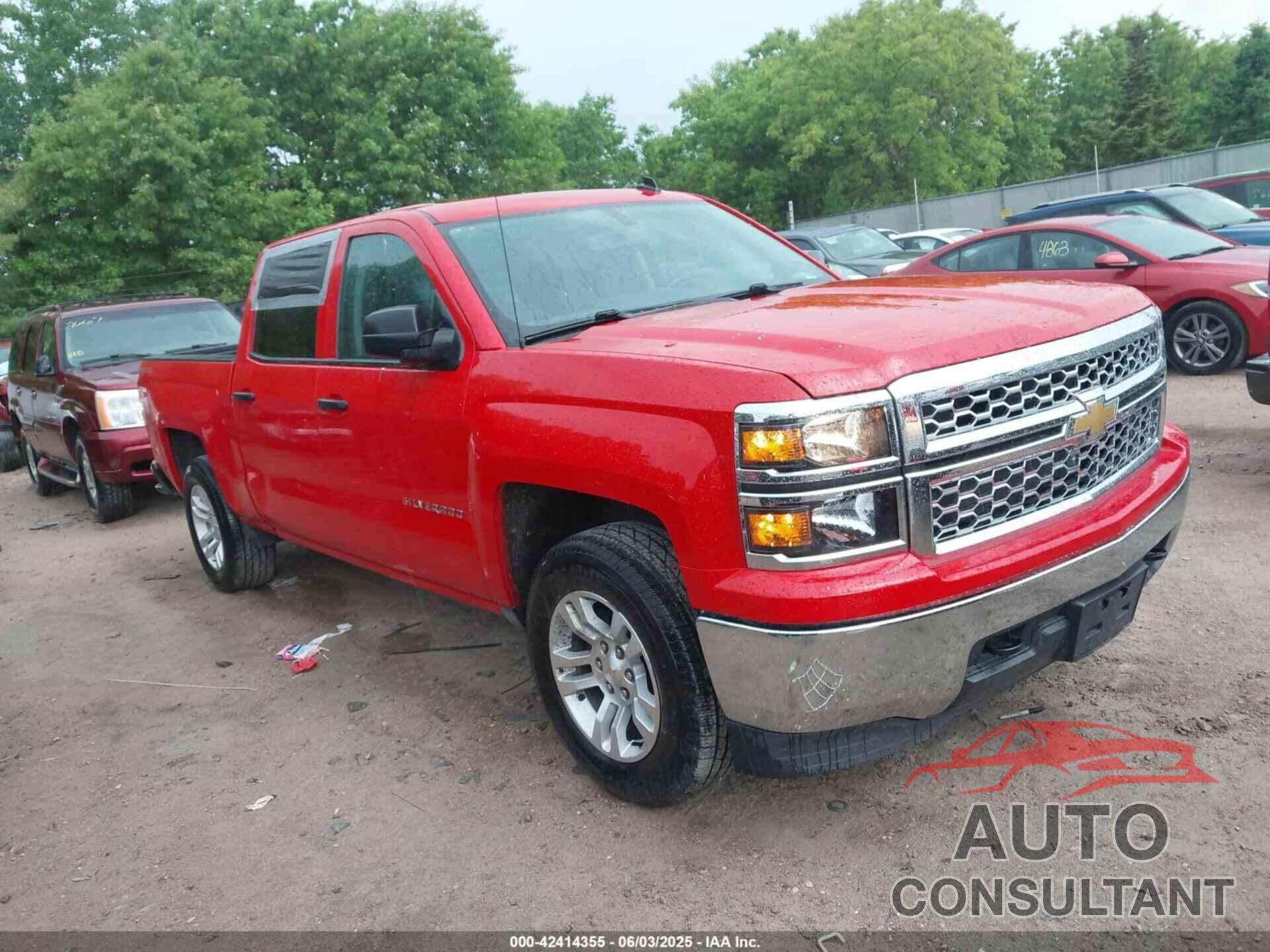 CHEVROLET SILVERADO 1500 2014 - 3GCUKREC2EG495873