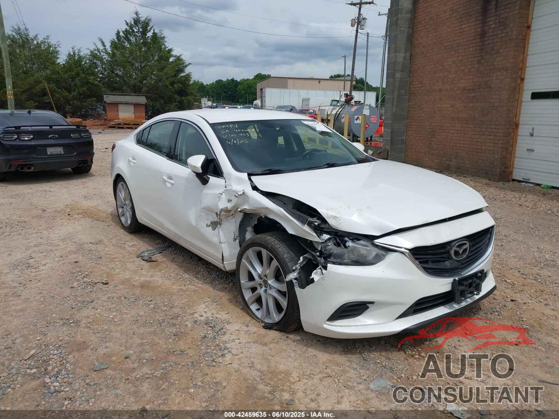 MAZDA MAZDA6 2016 - JM1GJ1V52G1453126