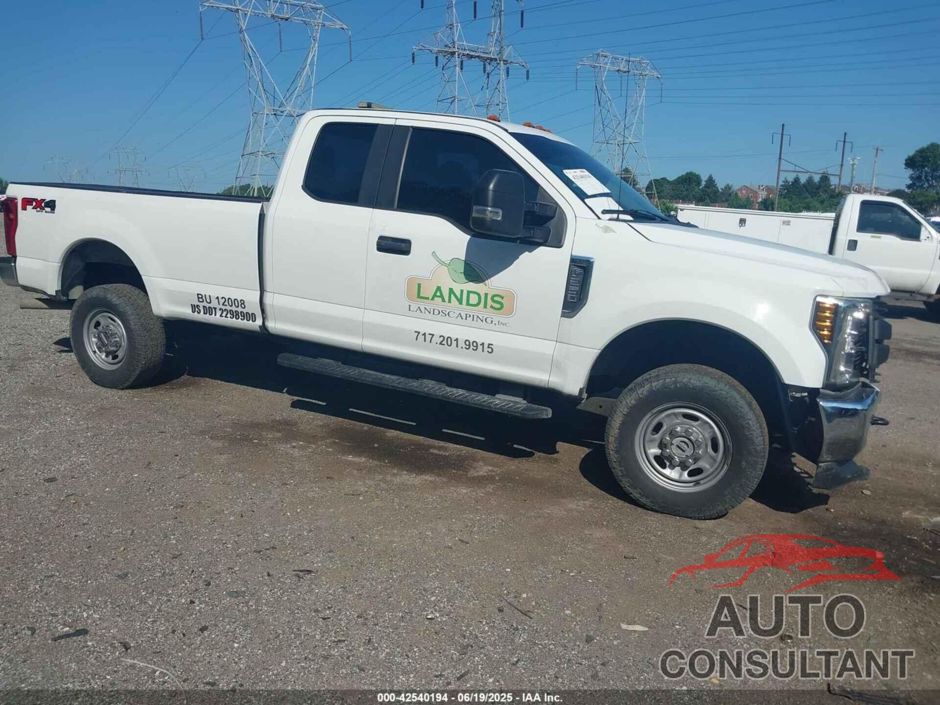 FORD F-250 2019 - 1FT7X2B67KEF31158