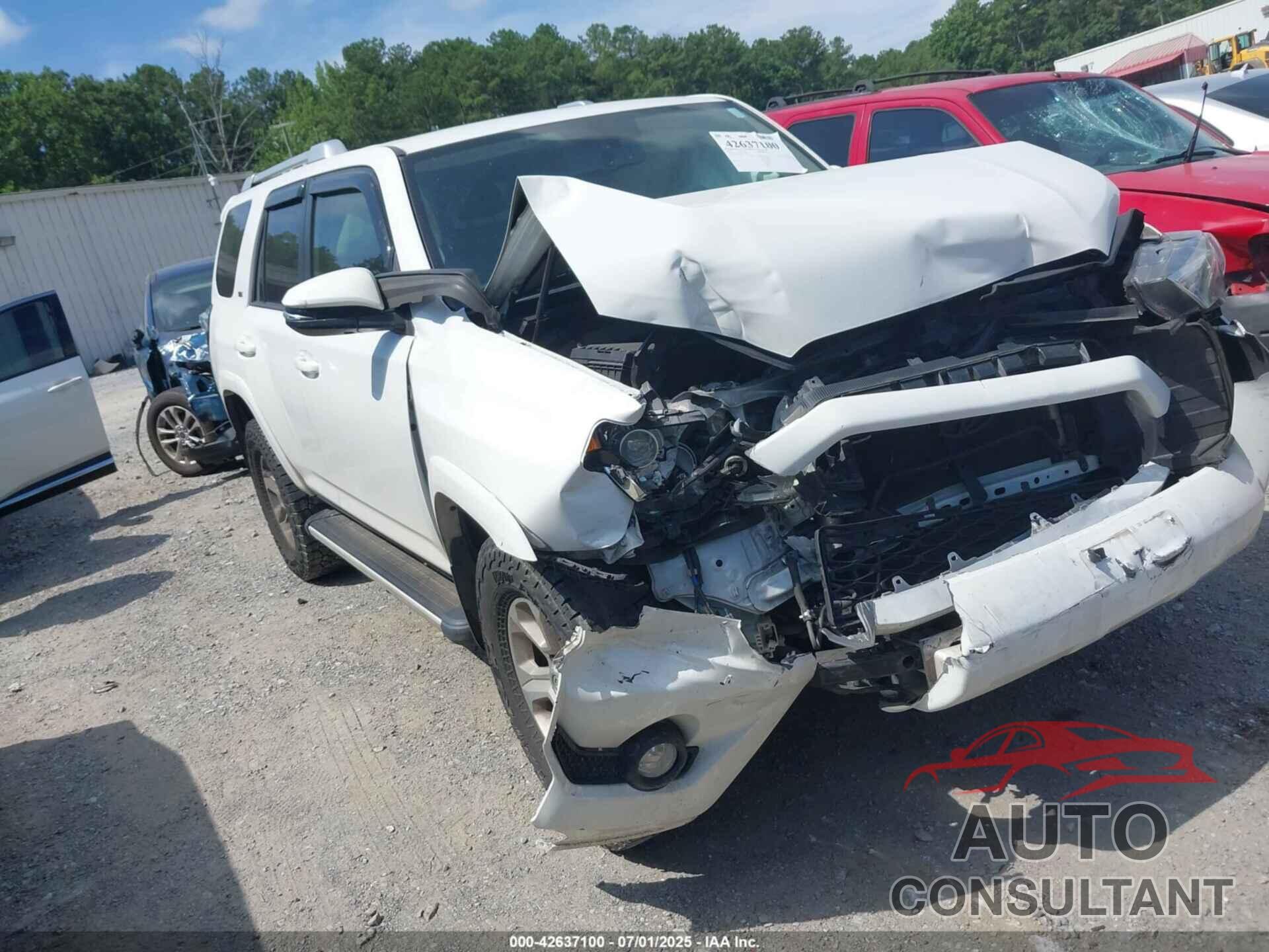 TOYOTA 4RUNNER 2018 - JTEBU5JR9J5553219