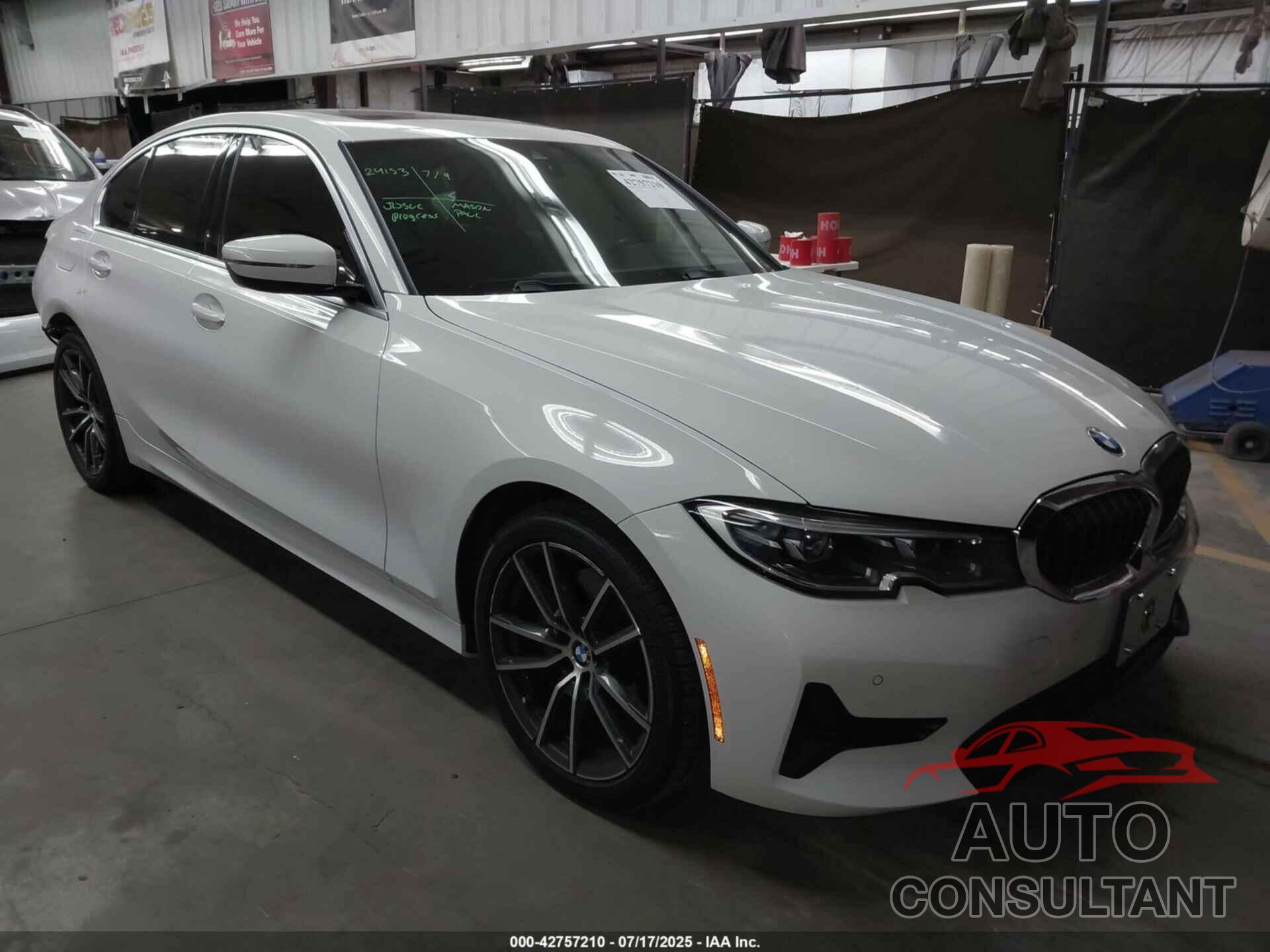 BMW 330I 2019 - WBA5R1C51KFH18052