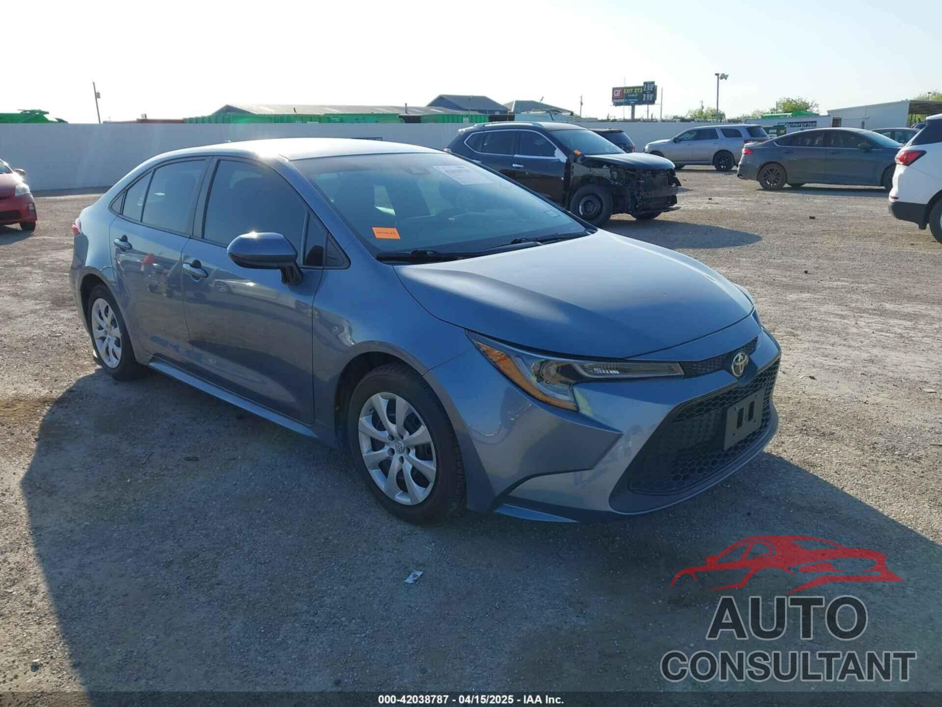 TOYOTA COROLLA 2020 - 5YFEPRAE6LP051528