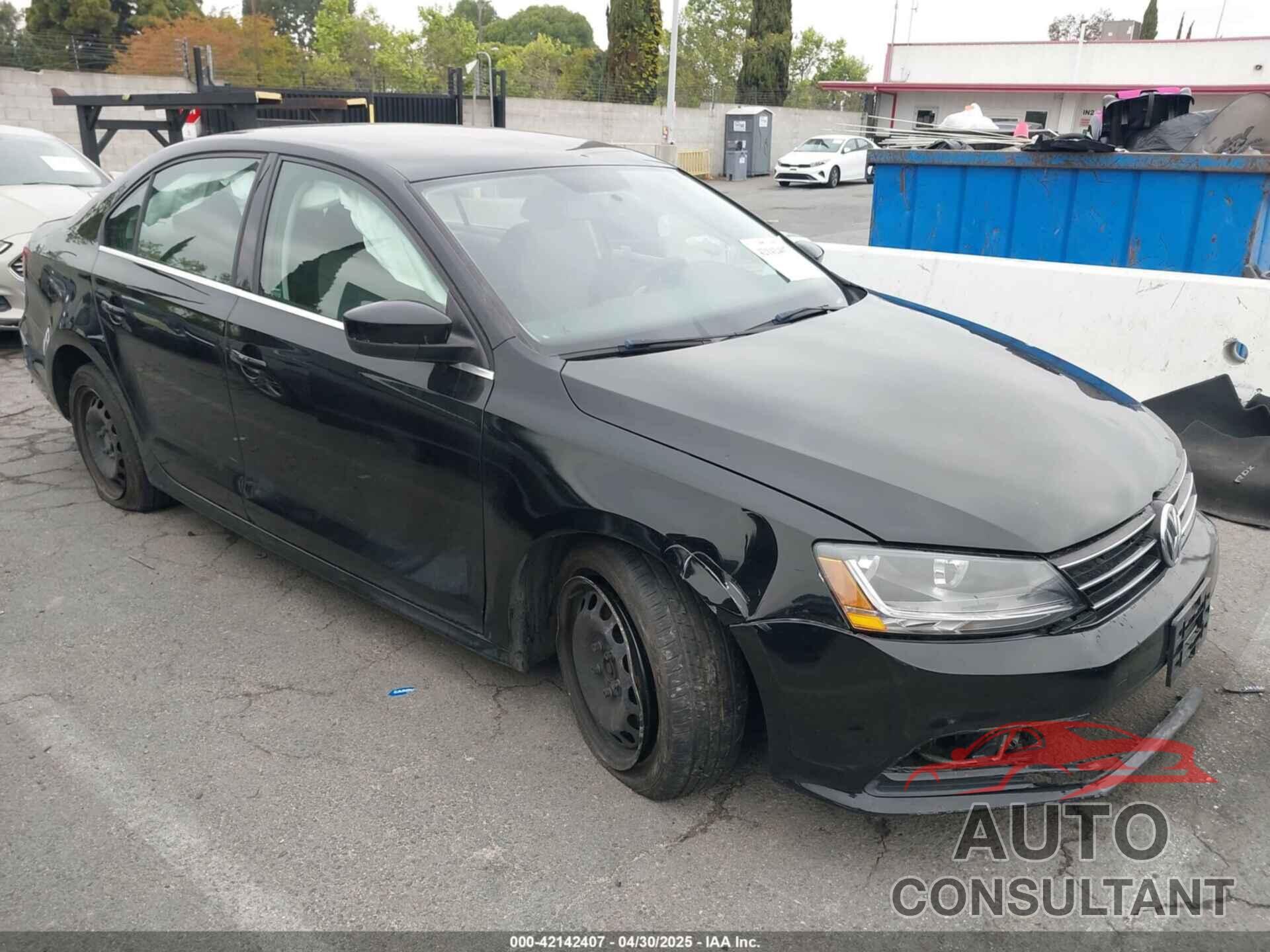 VOLKSWAGEN JETTA 2017 - 3VW2B7AJ7HM376249