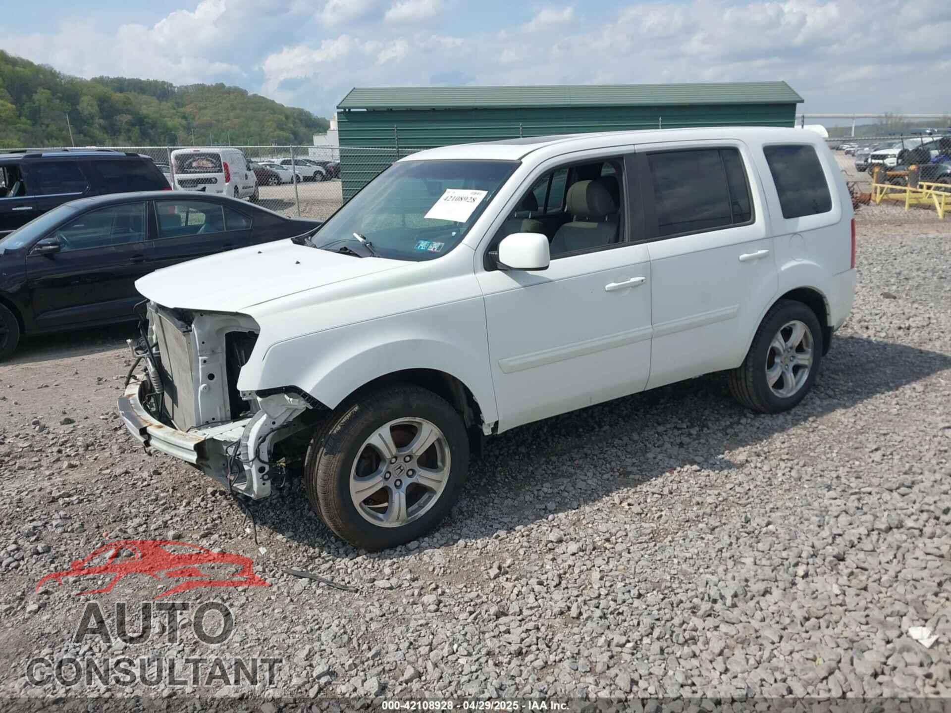 HONDA PILOT 2012 - 5FNYF4H79CB064960