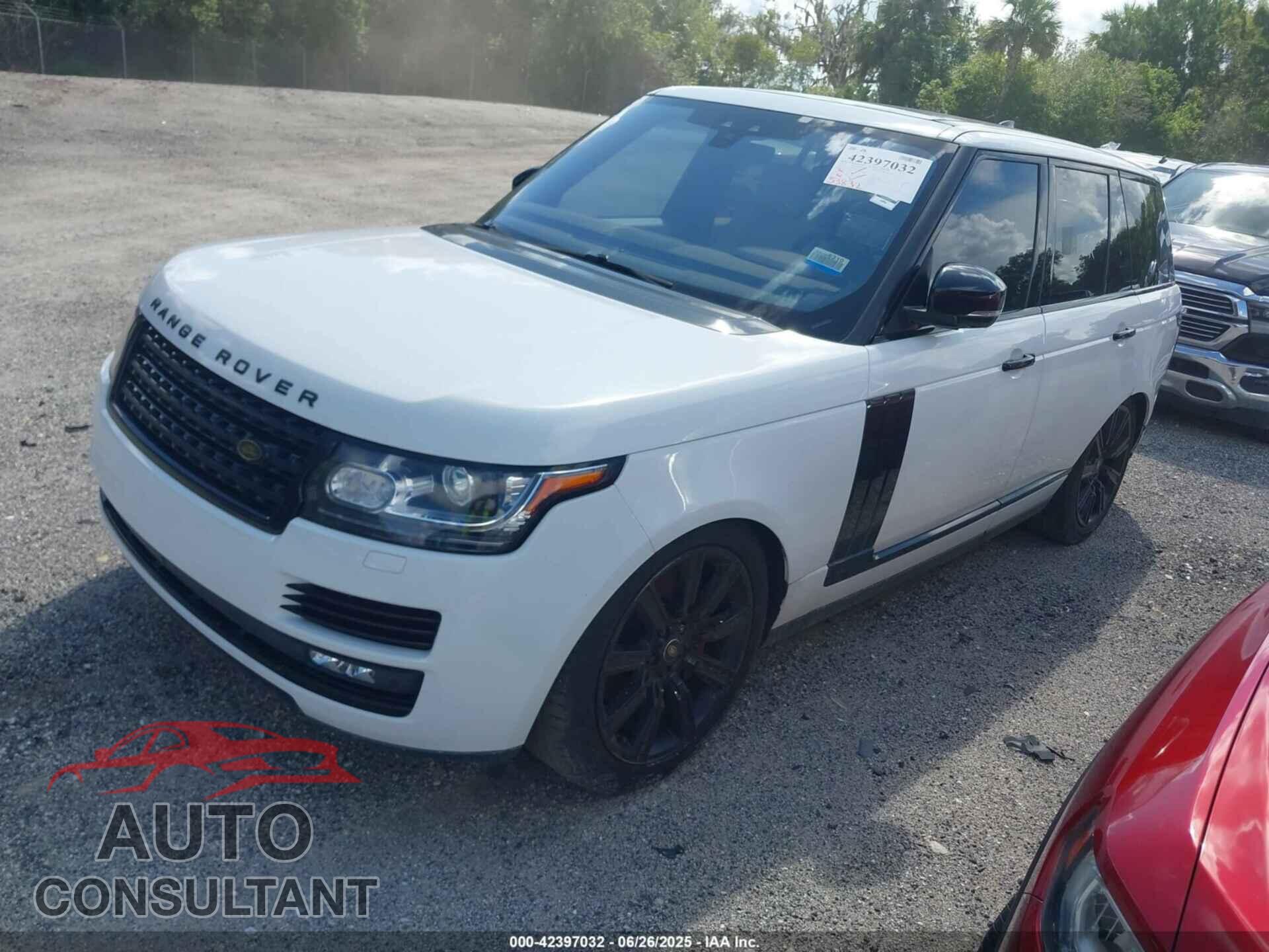 LAND ROVER RANGE ROVER 2017 - SALGS2FV0HA376137