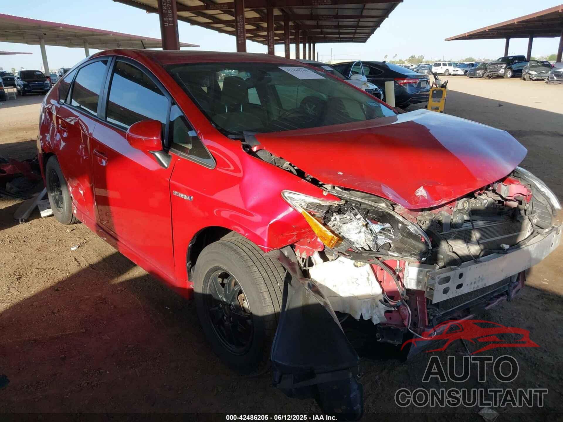 TOYOTA PRIUS 2015 - JTDKN3DU4F0432897