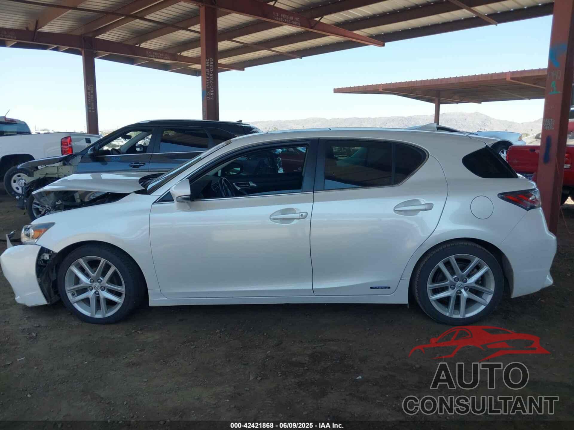 LEXUS CT 200H 2015 - JTHKD5BH6F2230652