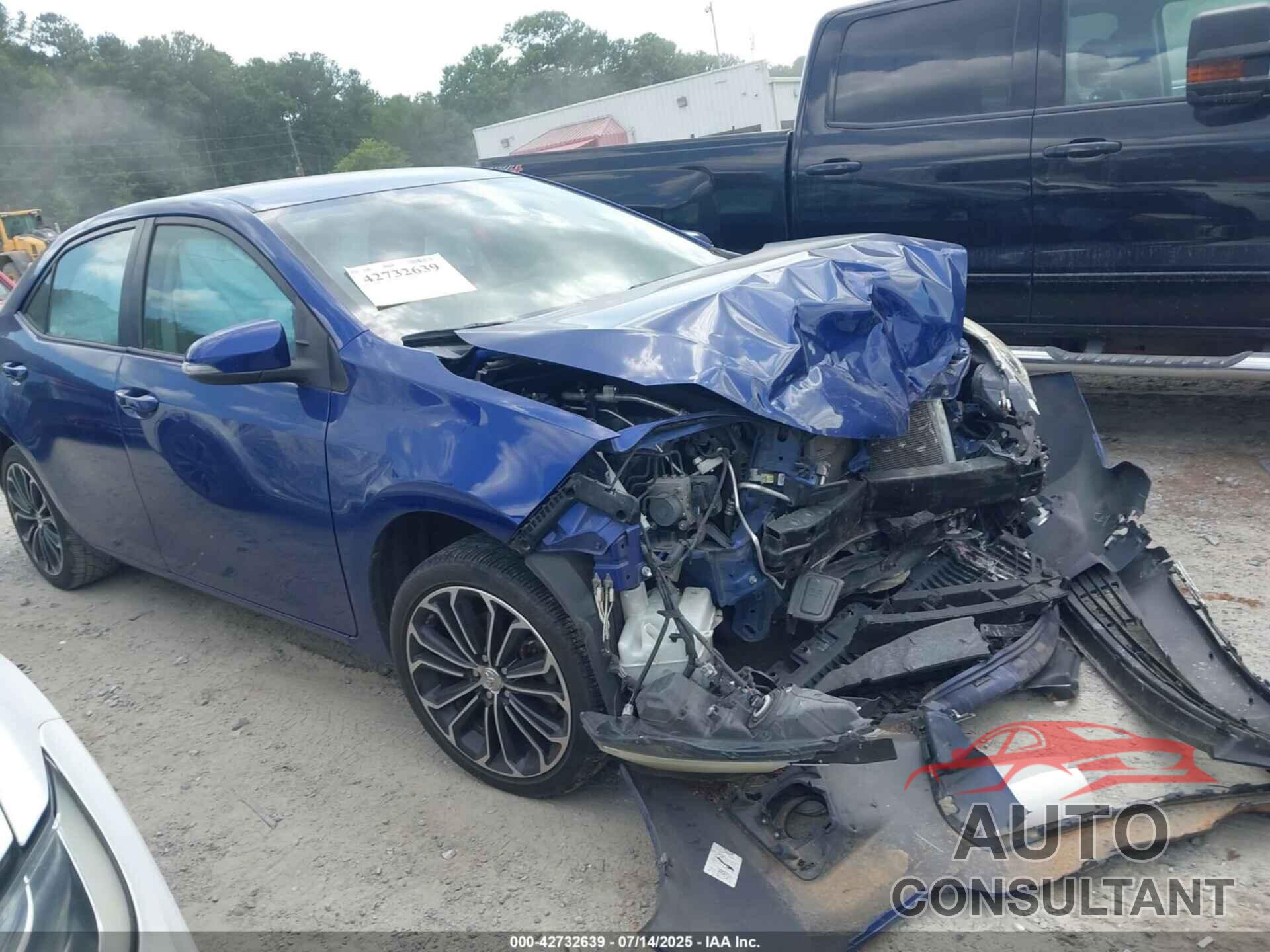 TOYOTA COROLLA 2015 - 2T1BURHE4FC462111