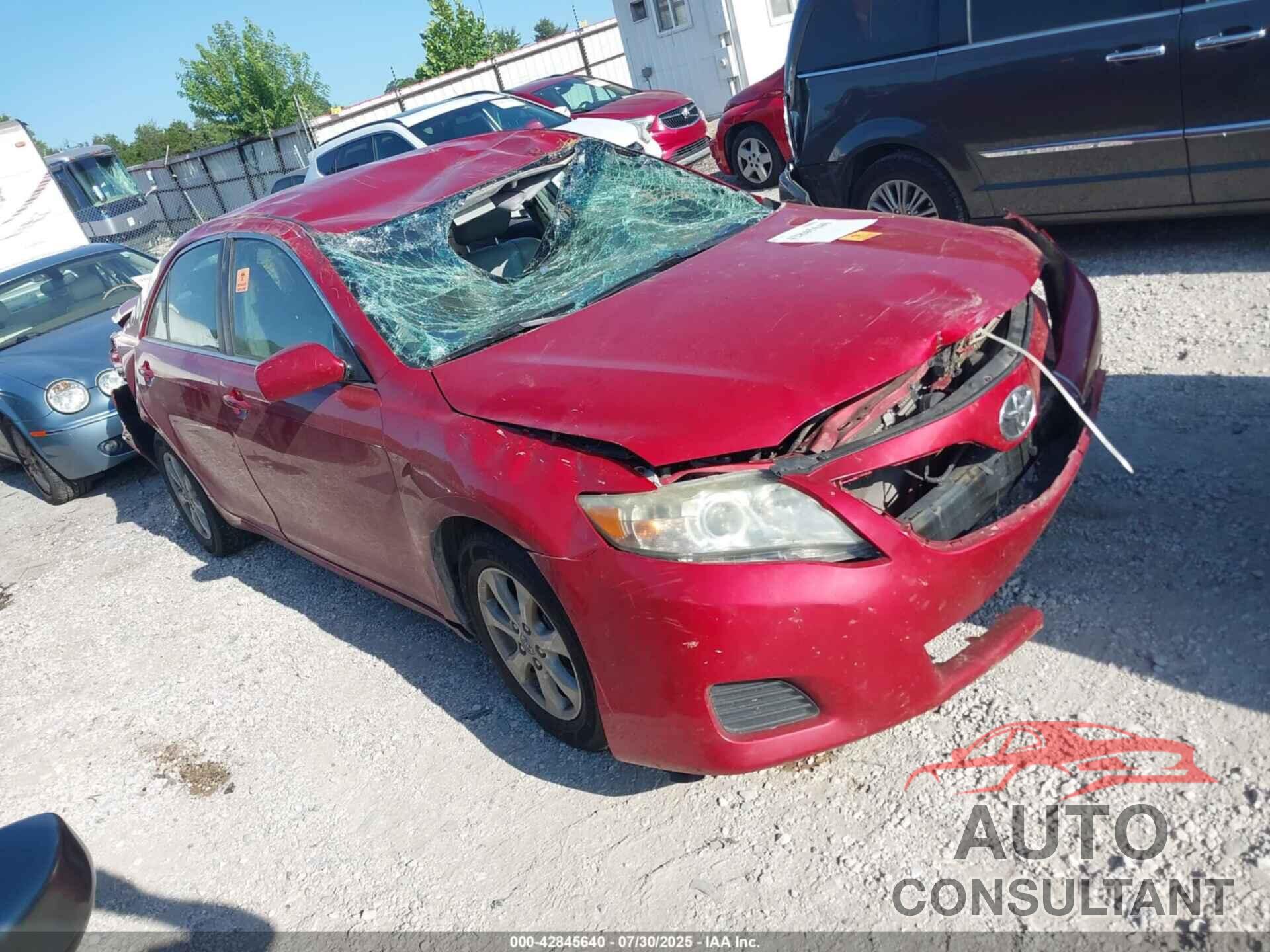 TOYOTA CAMRY 2010 - 4T4BF3EK5AR074948