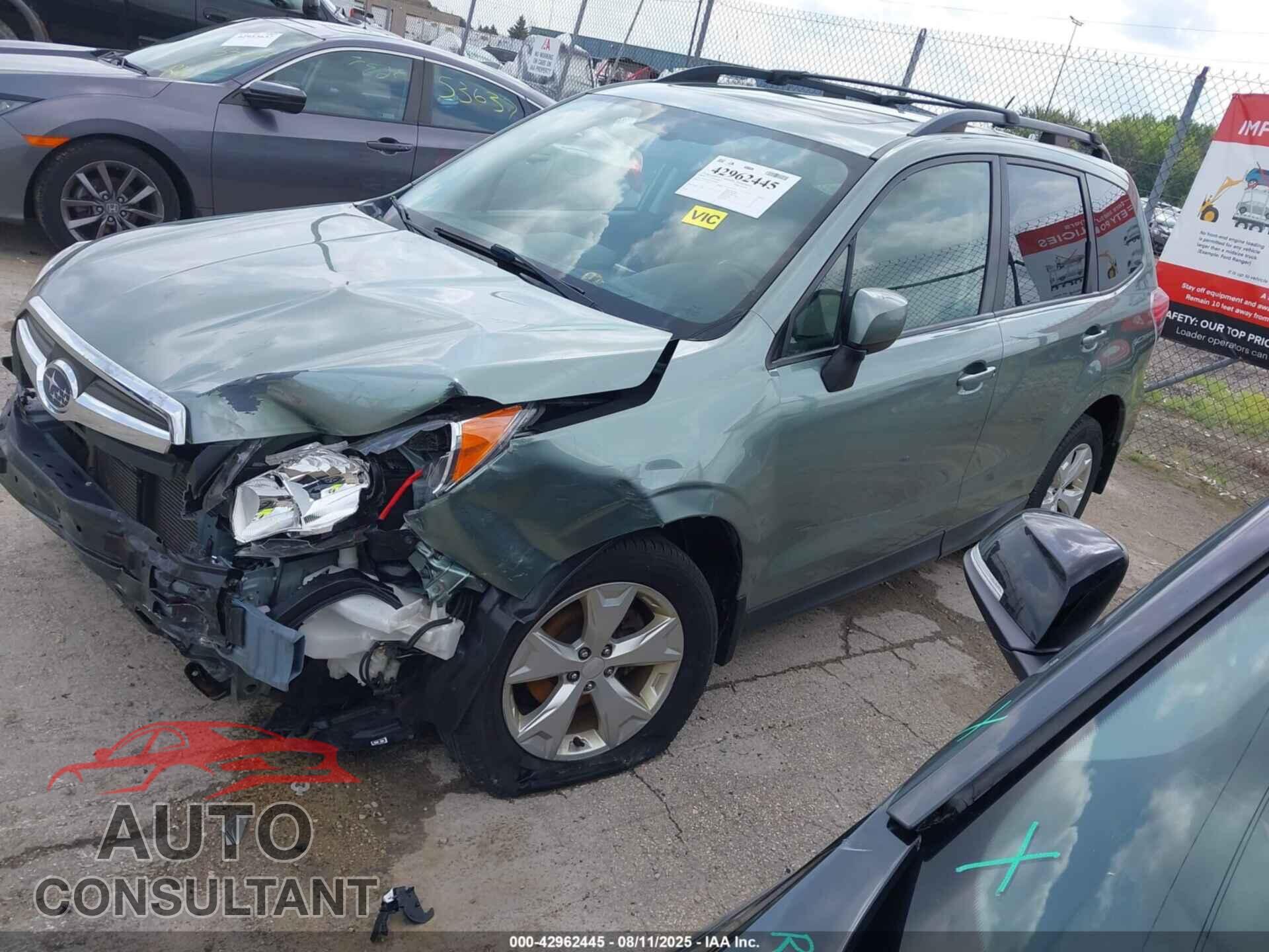 SUBARU FORESTER 2014 - JF2SJAEC5EH530165