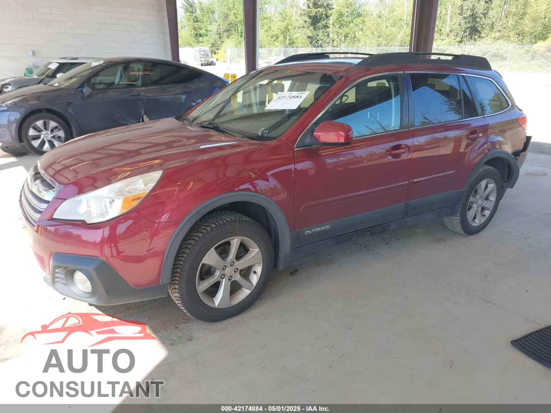 SUBARU OUTBACK 2014 - 4S4BRBLC0E3318475