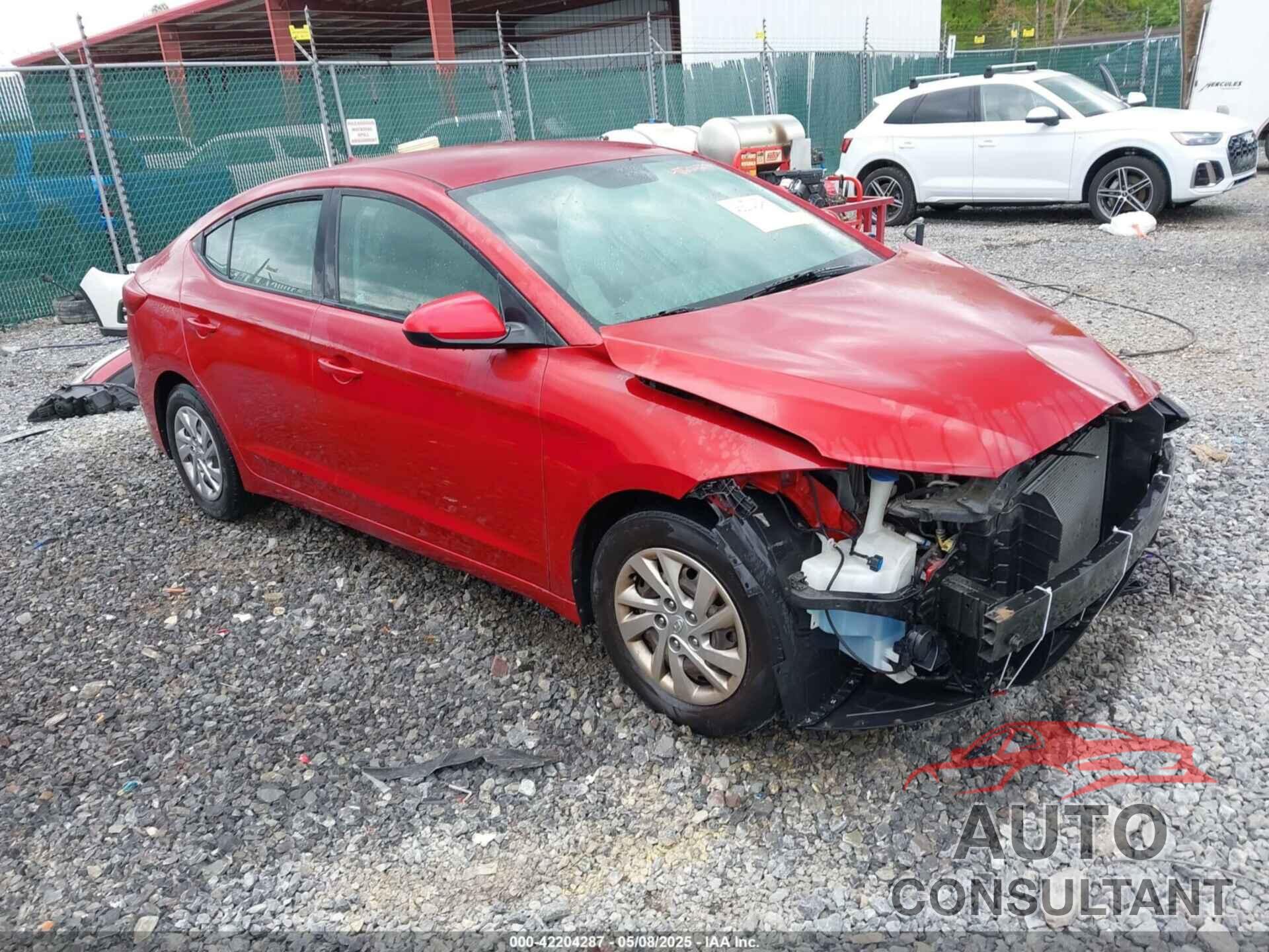 HYUNDAI ELANTRA 2017 - KMHD74LF2HU124419