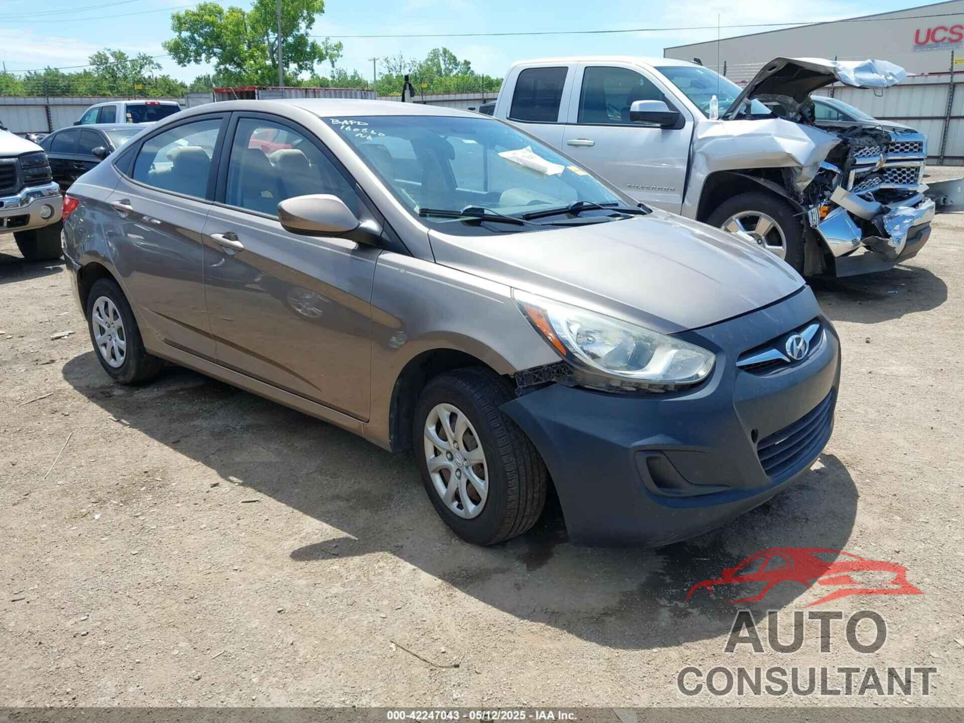 HYUNDAI ACCENT 2012 - KMHCT4AE1CU186212