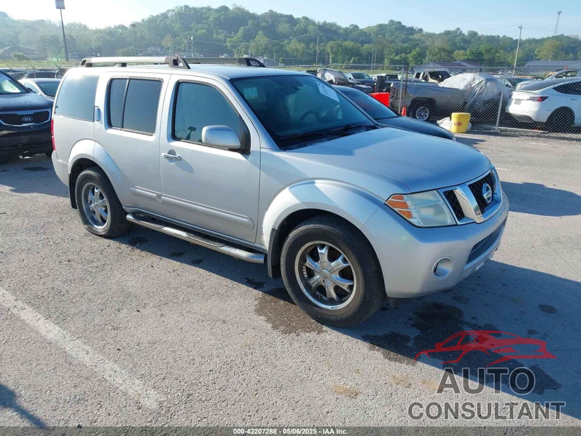 NISSAN PATHFINDER 2010 - 5N1AR1NBXAC622000