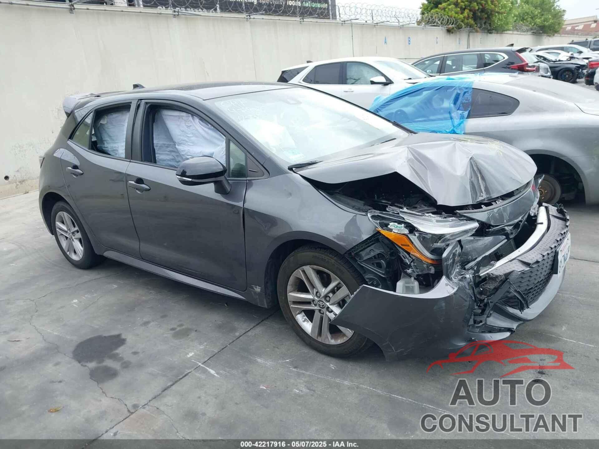 TOYOTA COROLLA 2022 - JTND4MBE5N3157532