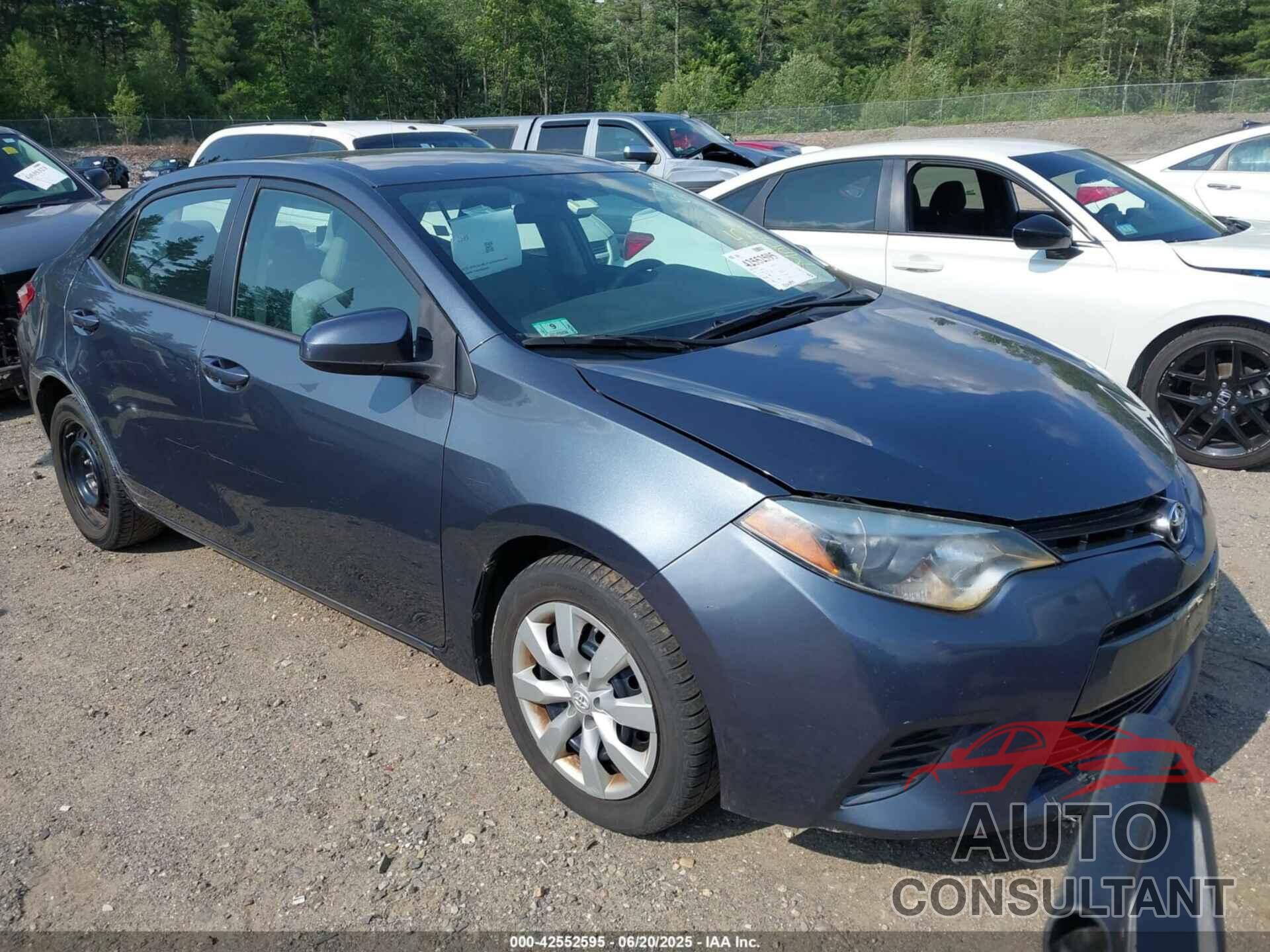 TOYOTA COROLLA 2015 - 2T1BURHEXFC314190
