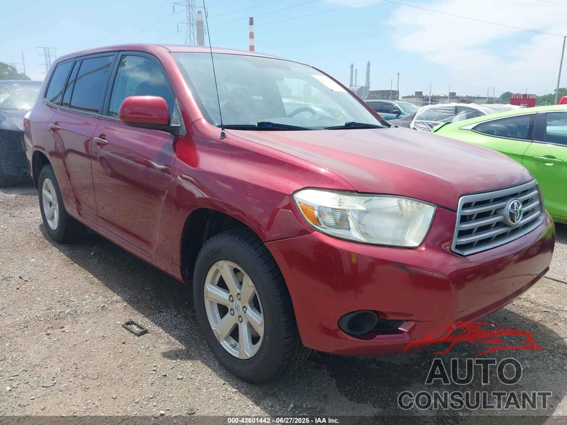 TOYOTA HIGHLANDER 2009 - JTEES41A892115862