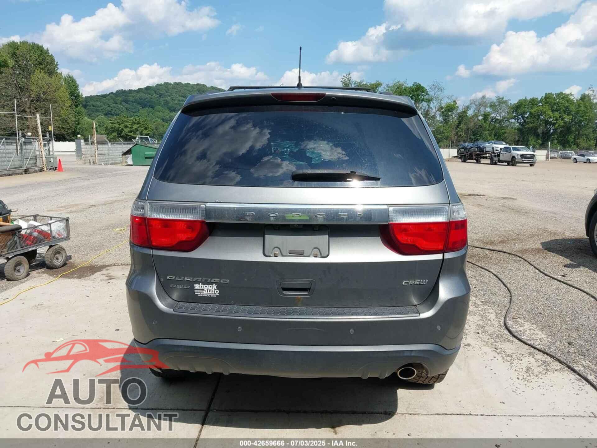 DODGE DURANGO 2012 - 1C4RDJDG3CC112772