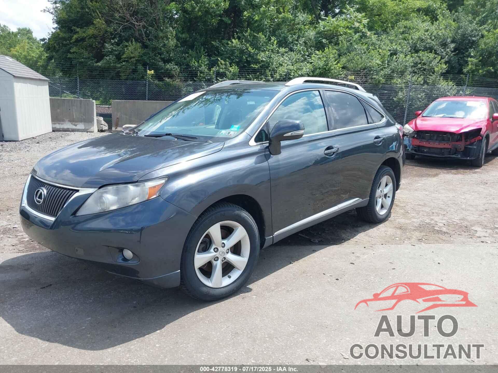 LEXUS RX 350 2010 - 2T2BK1BA5AC030838
