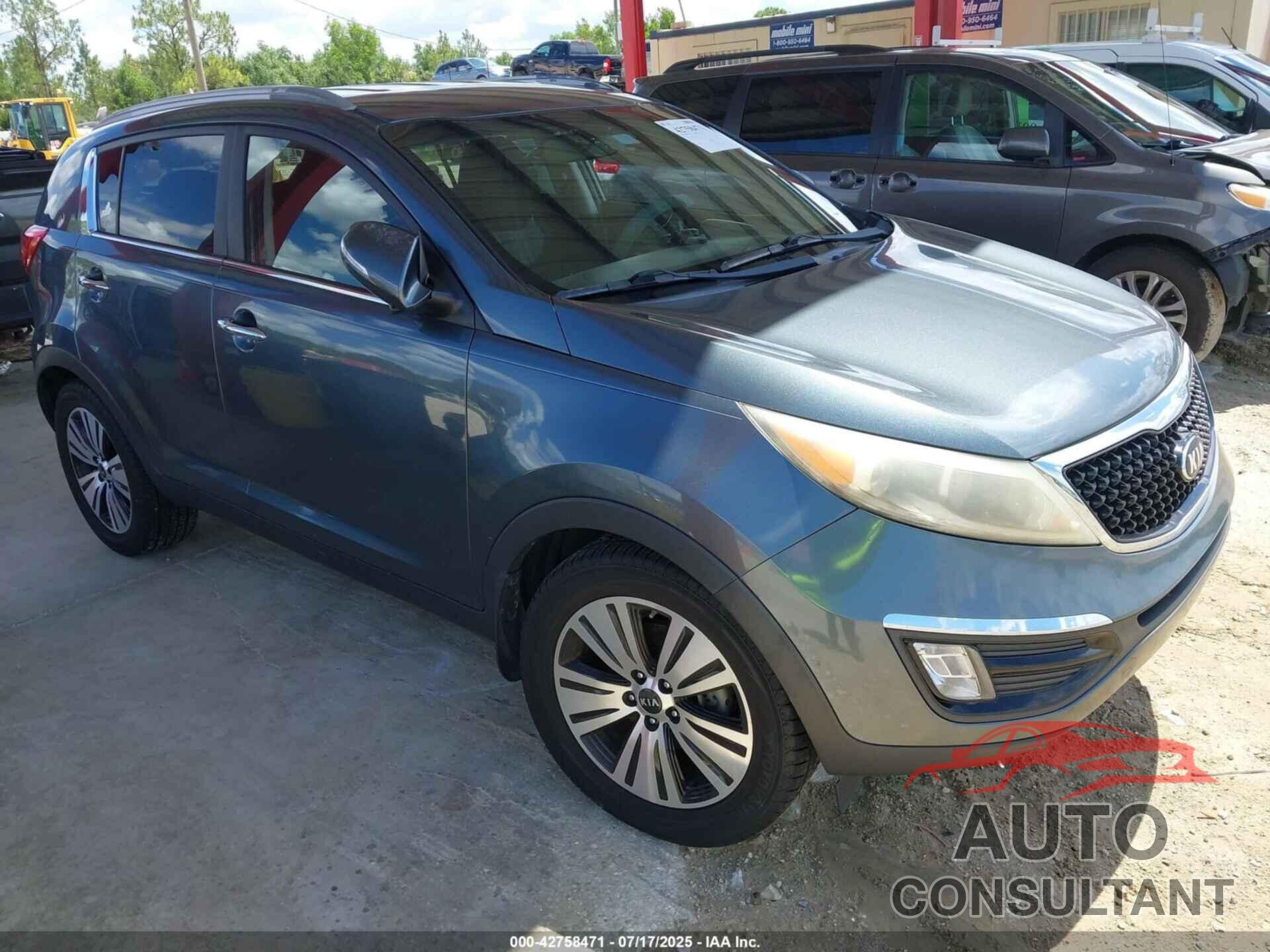 KIA SPORTAGE 2014 - KNDPC3AC9E7608081