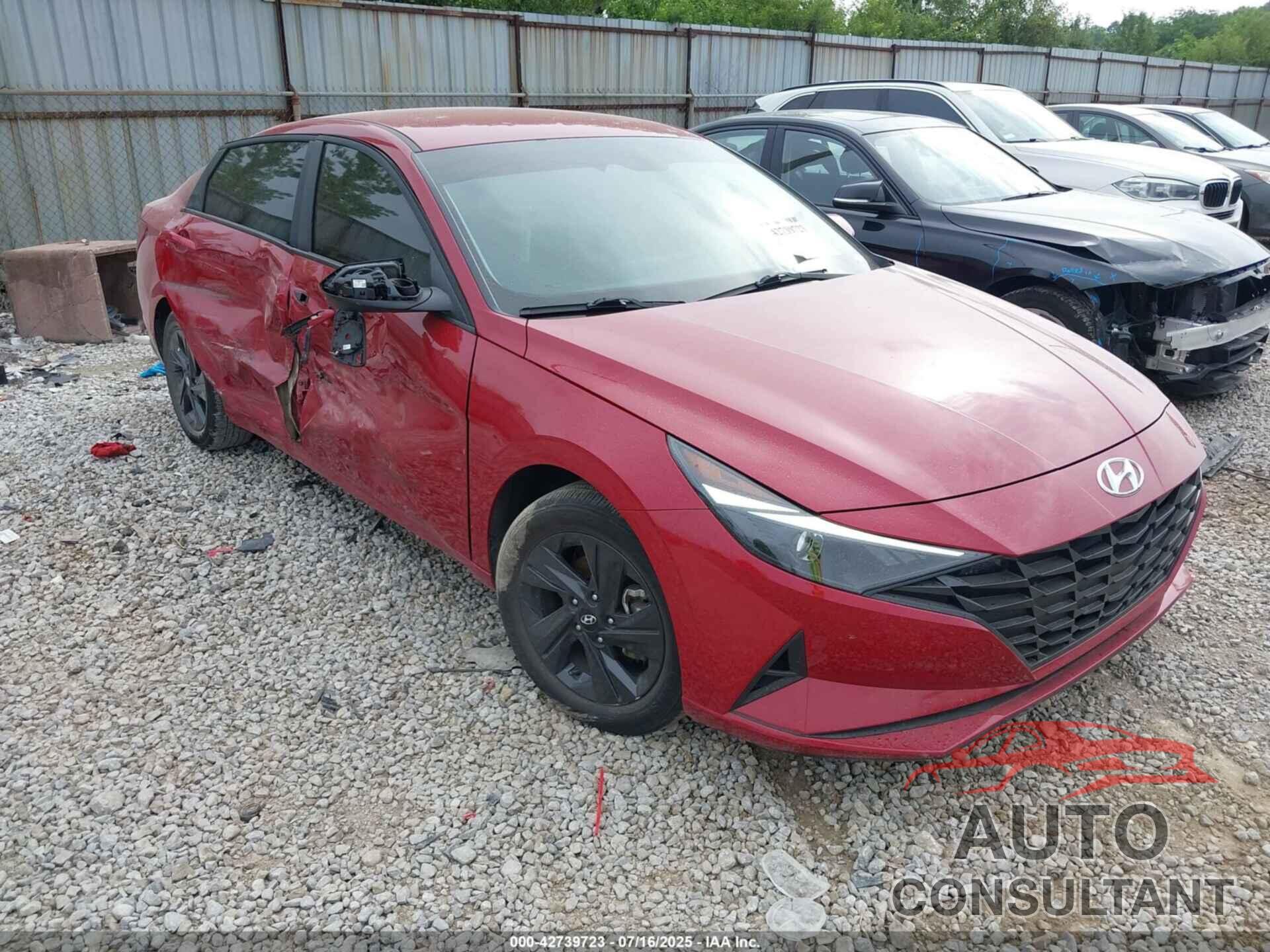 HYUNDAI ELANTRA 2022 - KMHLM4AG0NU349546