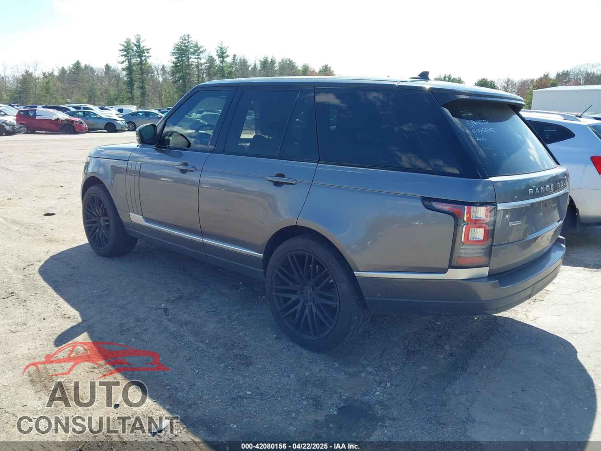LAND ROVER RANGE ROVER 2016 - SALGS2EF4GA284943