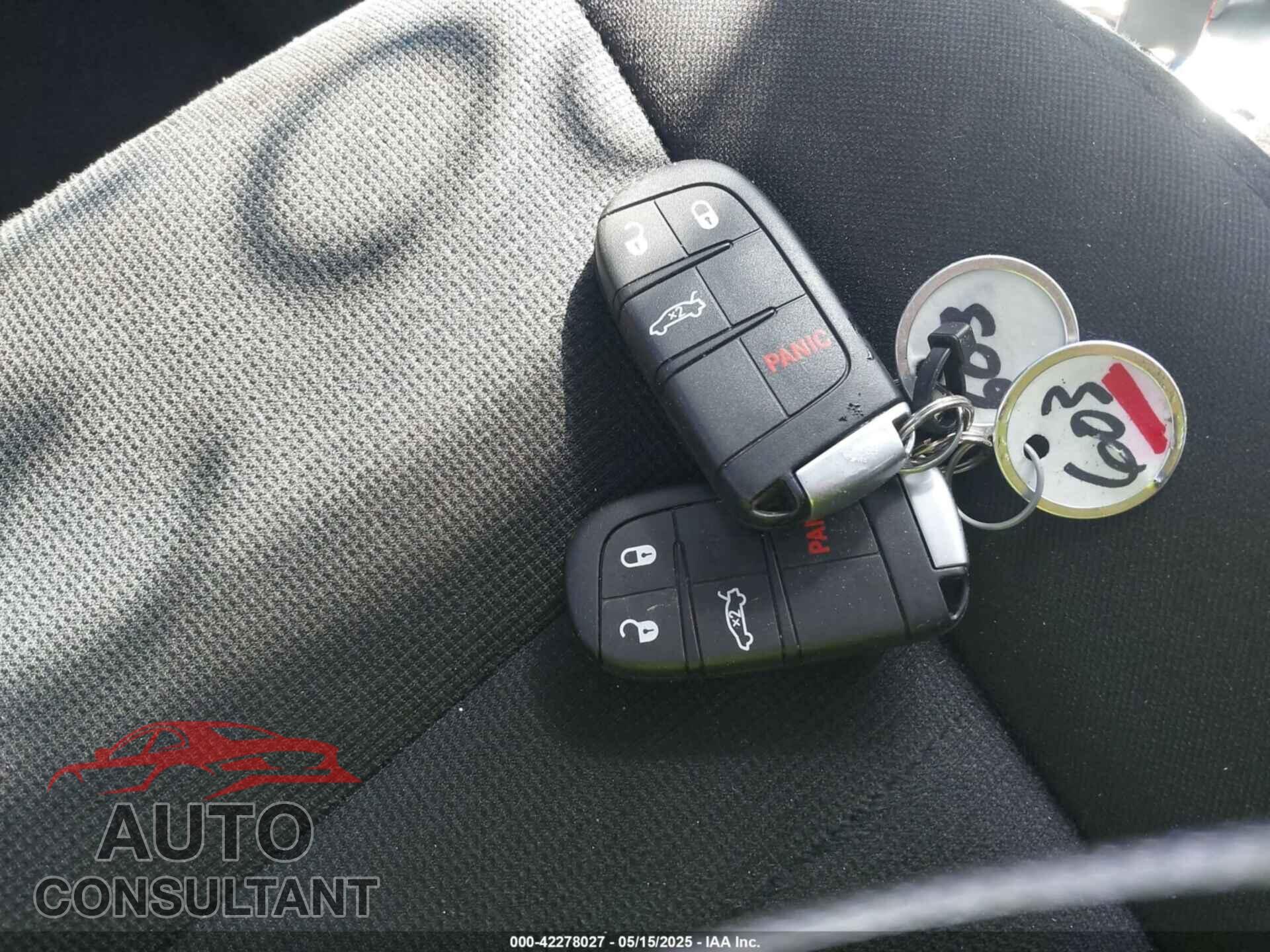DODGE CHARGER 2017 - 2C3CDXKT1HH664482
