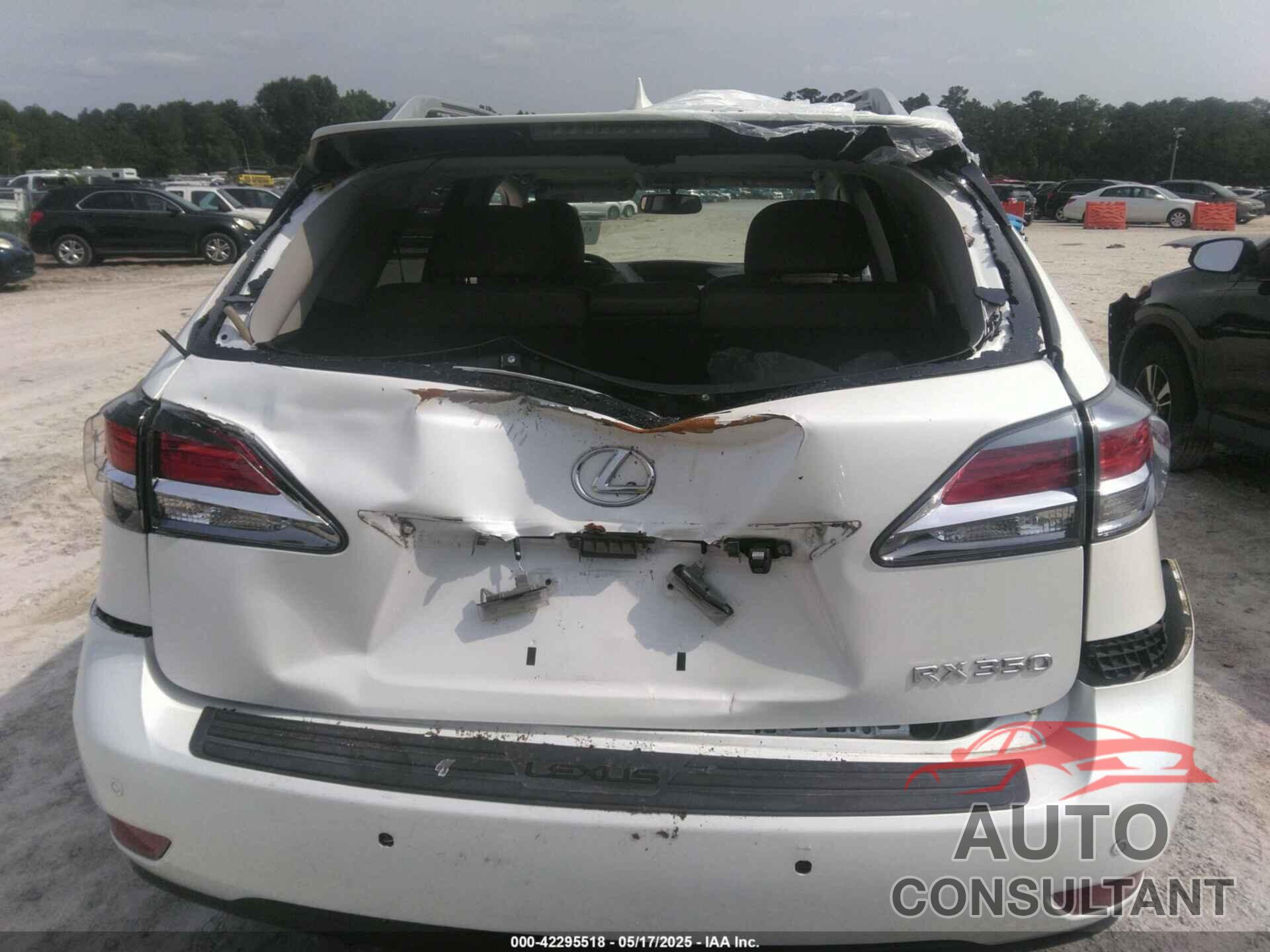 LEXUS RX 350 2014 - 2T2BK1BA2EC246927