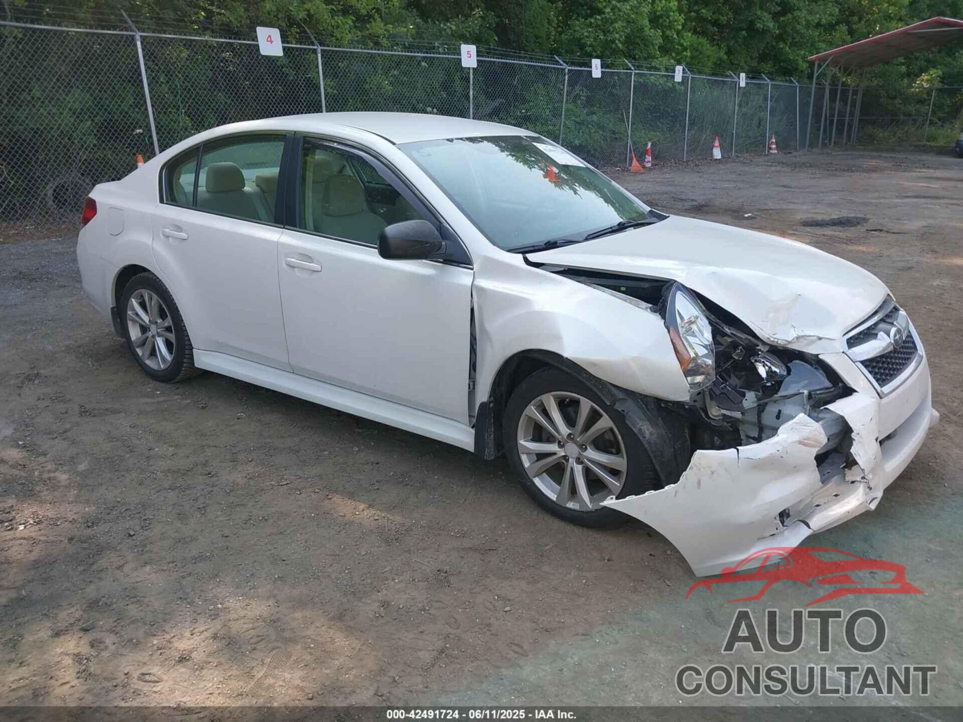 SUBARU LEGACY 2014 - 4S3BMBA64E3030765