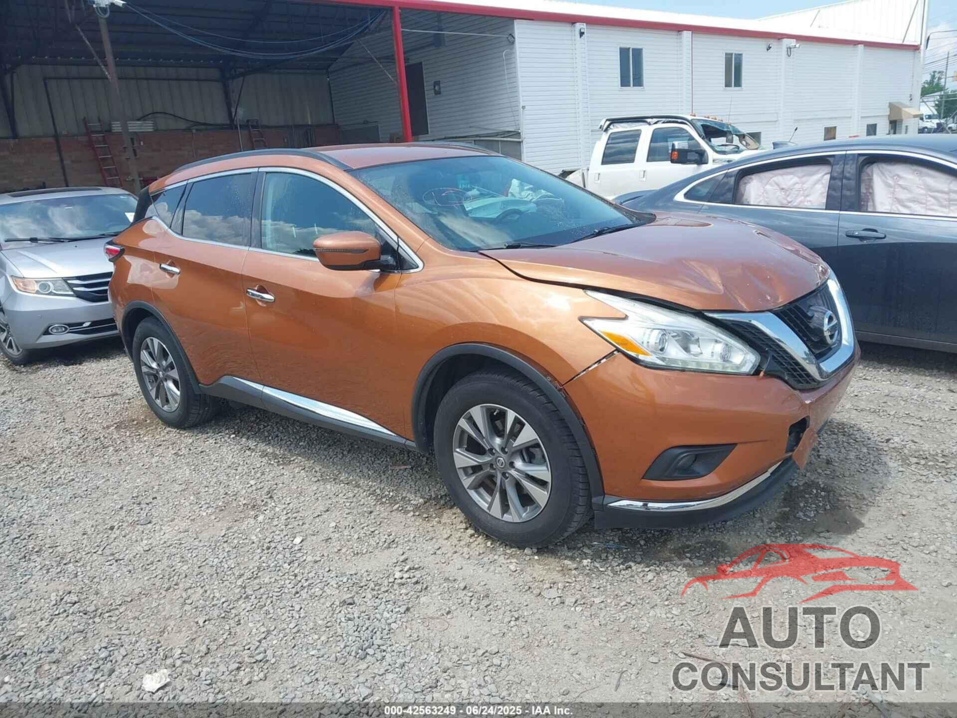NISSAN MURANO 2017 - 5N1AZ2MGXHN126910