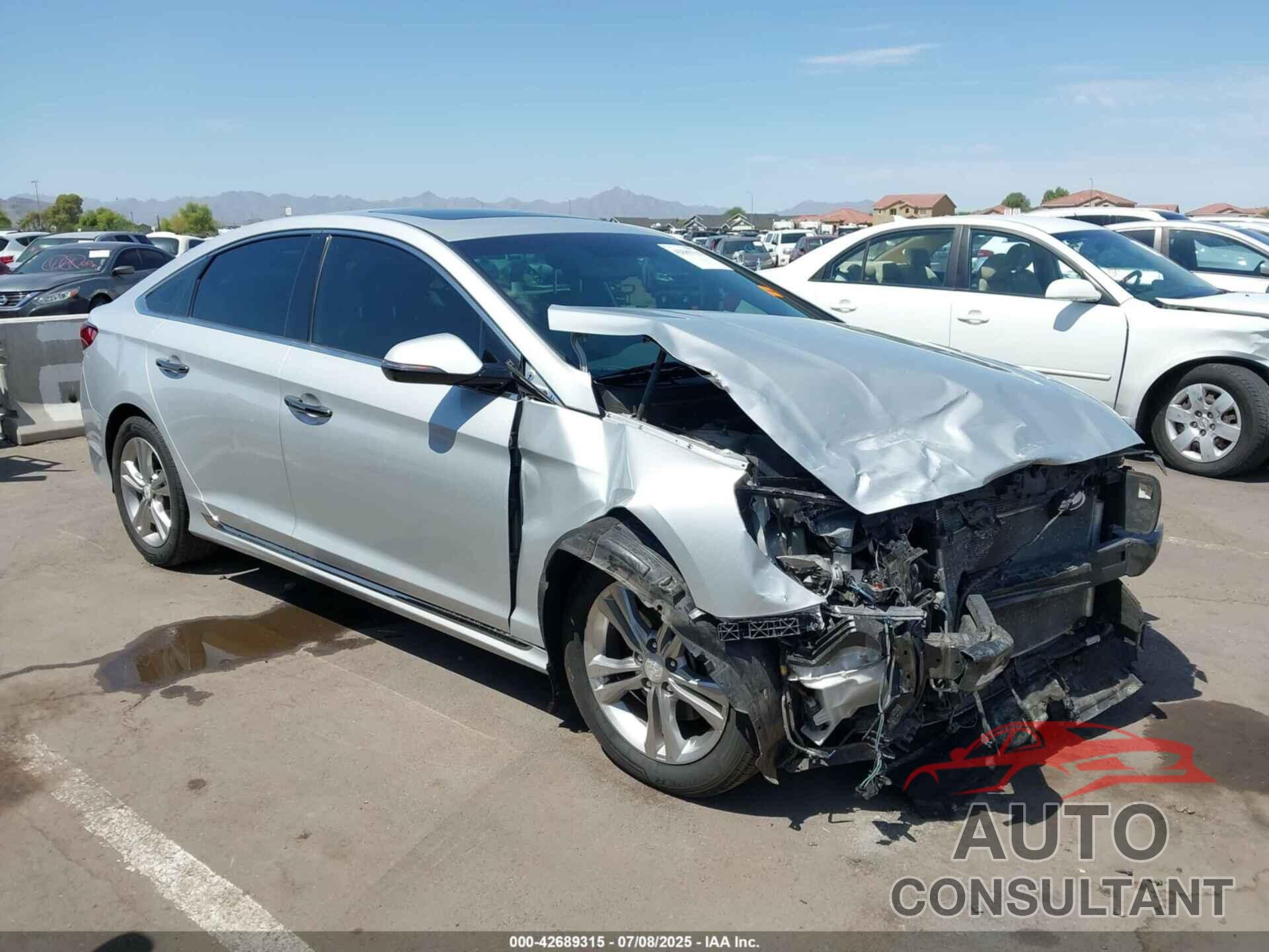HYUNDAI SONATA 2018 - 5NPE34AF8JH668091