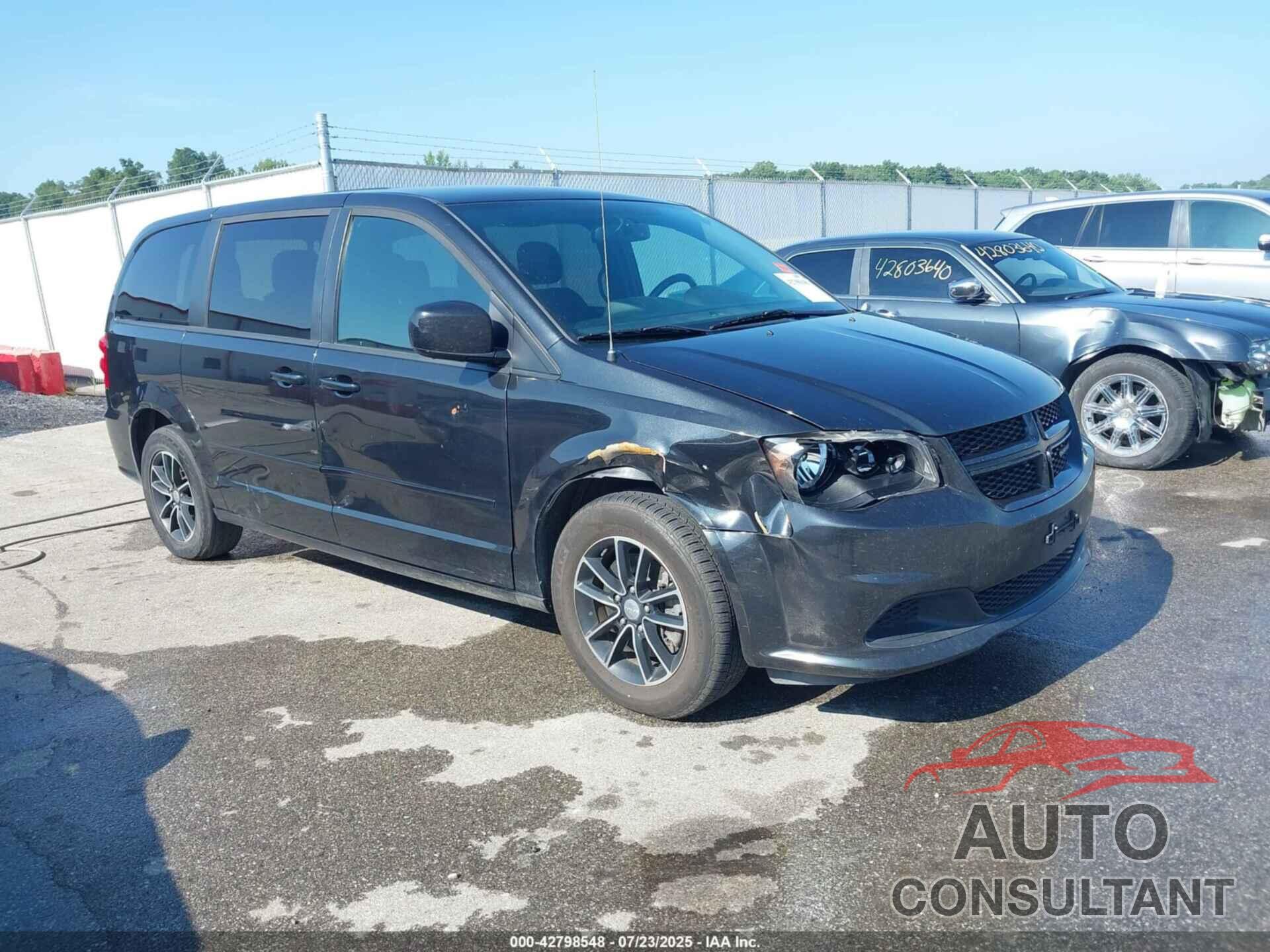 DODGE GRAND CARAVAN 2016 - 2C4RDGBG8GR359496