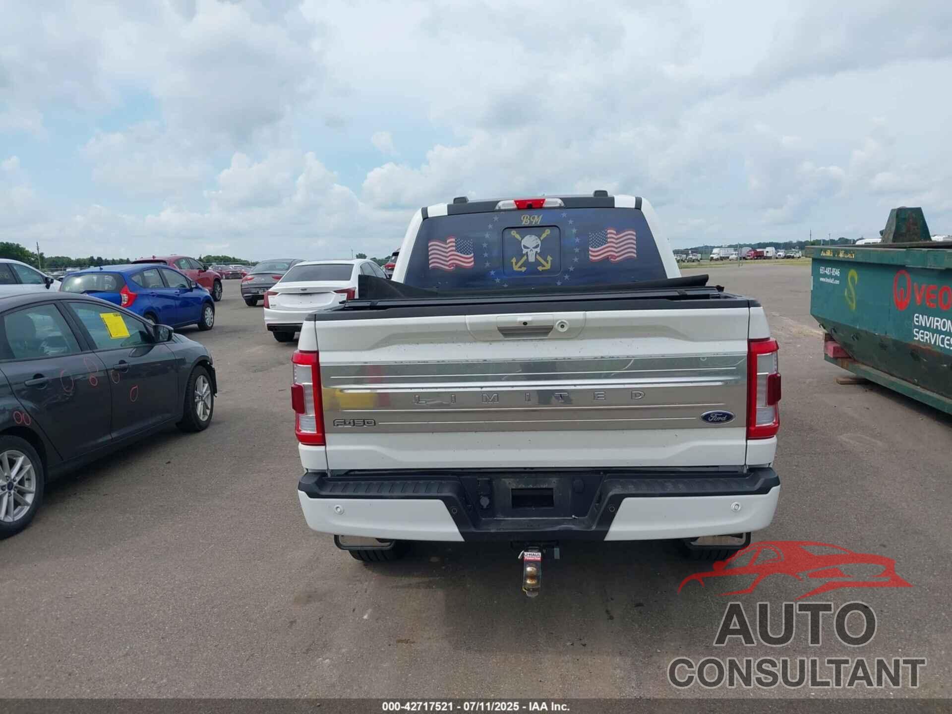 FORD F-150 2021 - 1FTFW1E83MFB71602