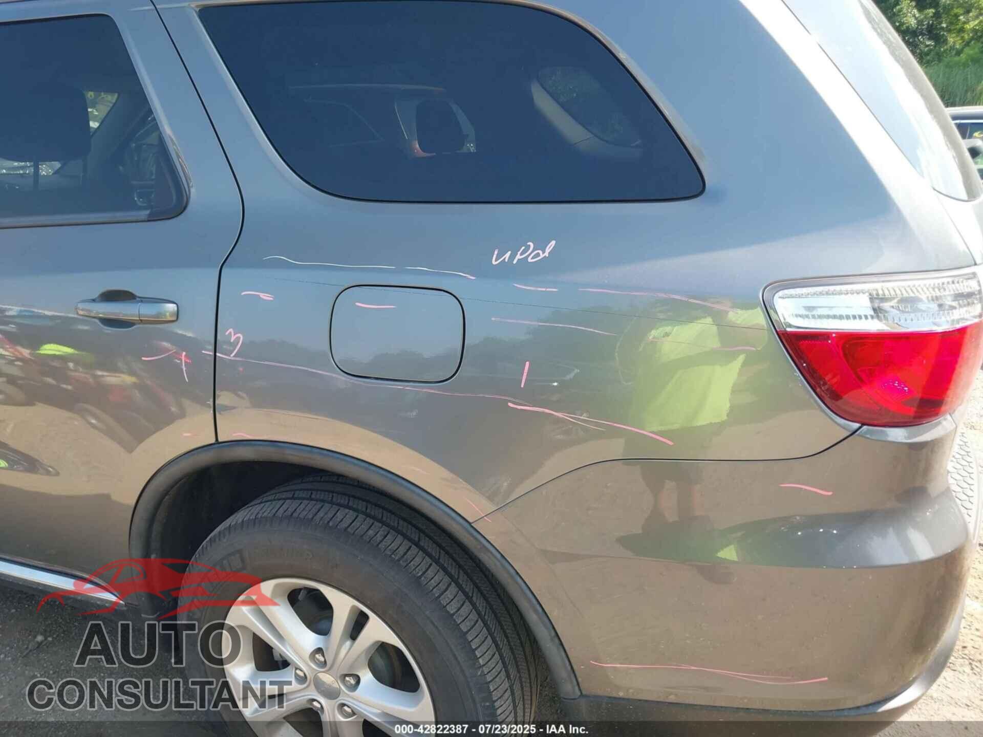DODGE DURANGO 2012 - 1C4RDJAG1CC207237