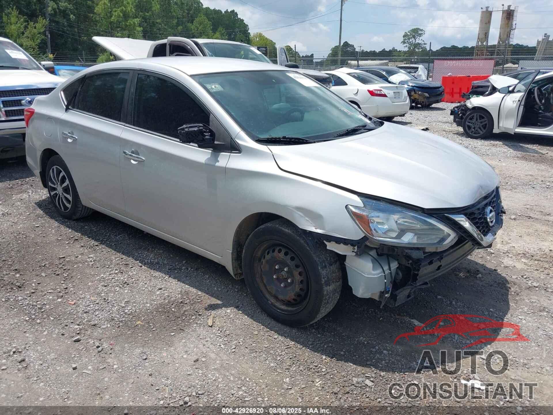 NISSAN SENTRA 2017 - 3N1AB7AP1HY388816