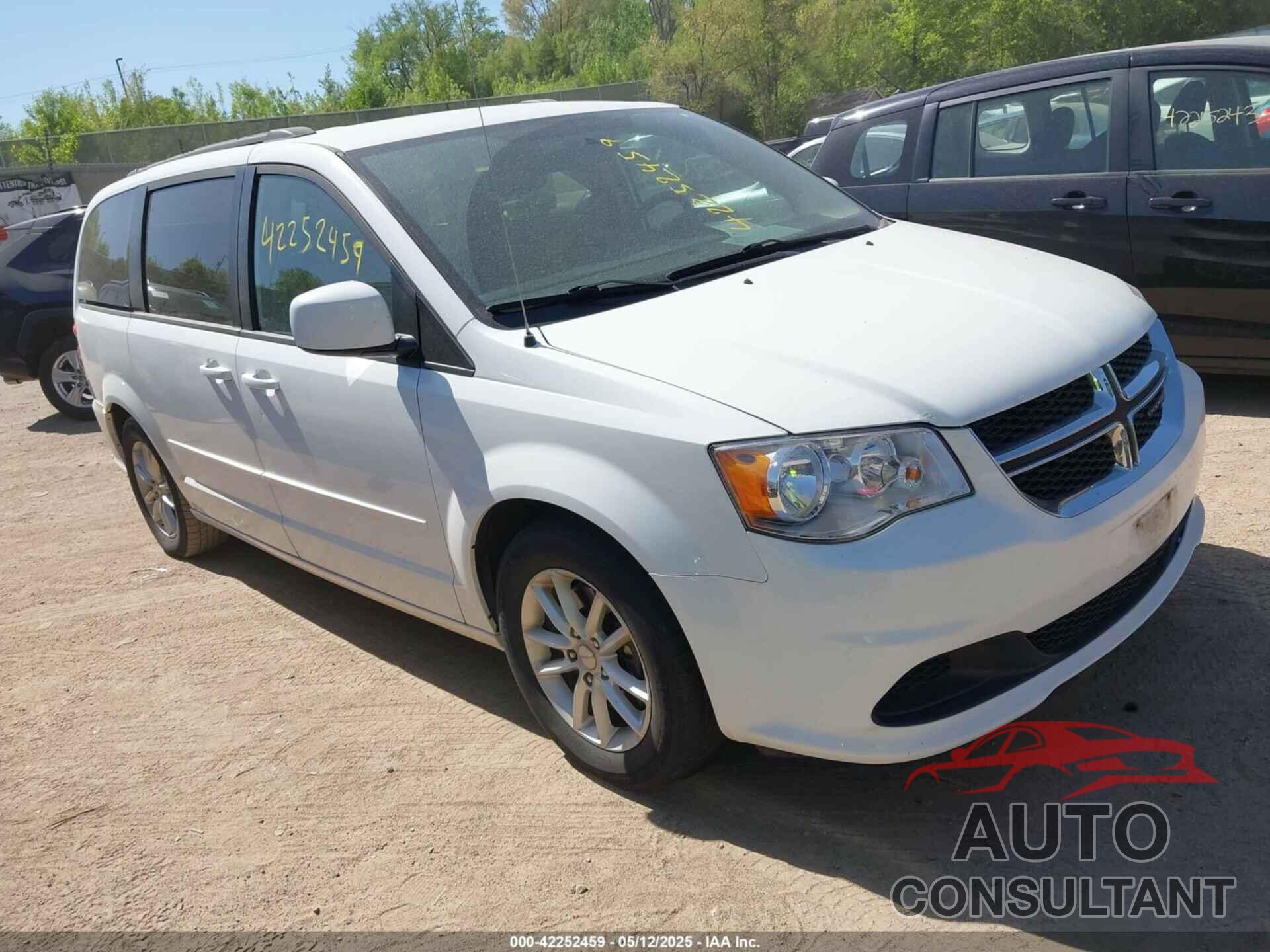 DODGE GRAND CARAVAN 2016 - 2C4RDGCG8GR180504