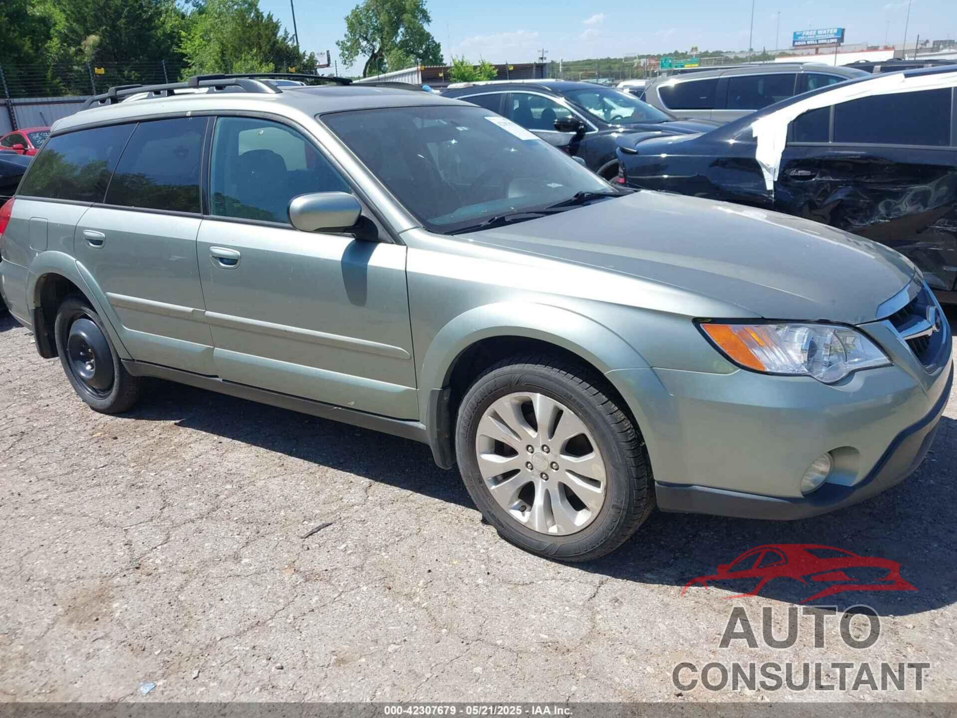 SUBARU OUTBACK 2009 - 4S4BP66C497335545