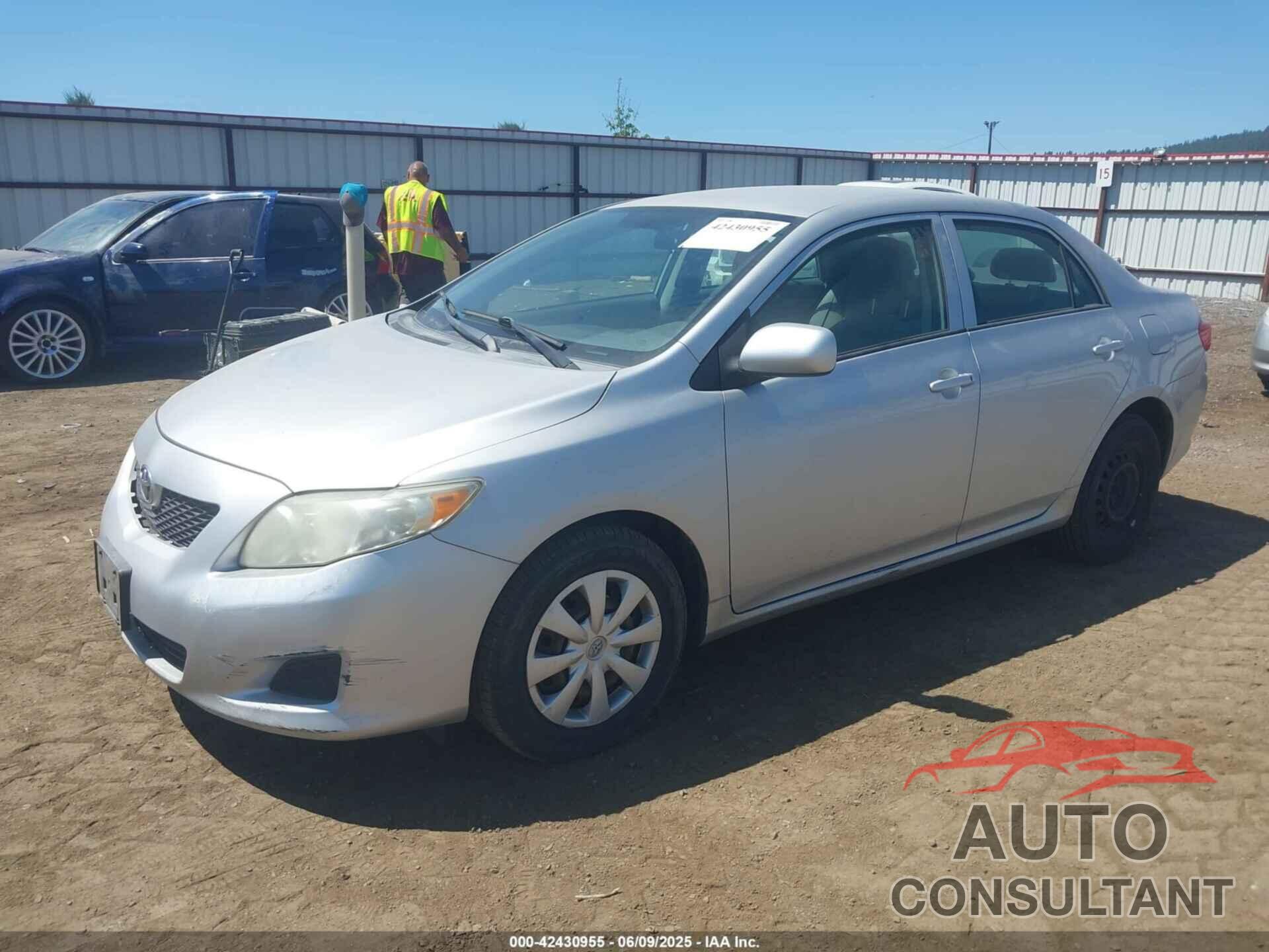 TOYOTA COROLLA 2009 - 1NXBU40E39Z131425