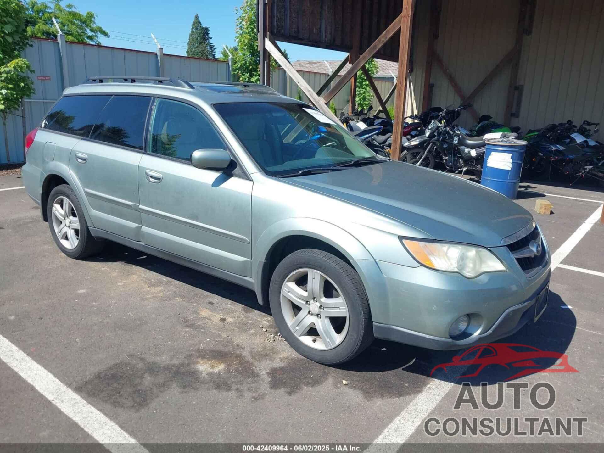 SUBARU OUTBACK 2009 - 4S4BP66C797312373