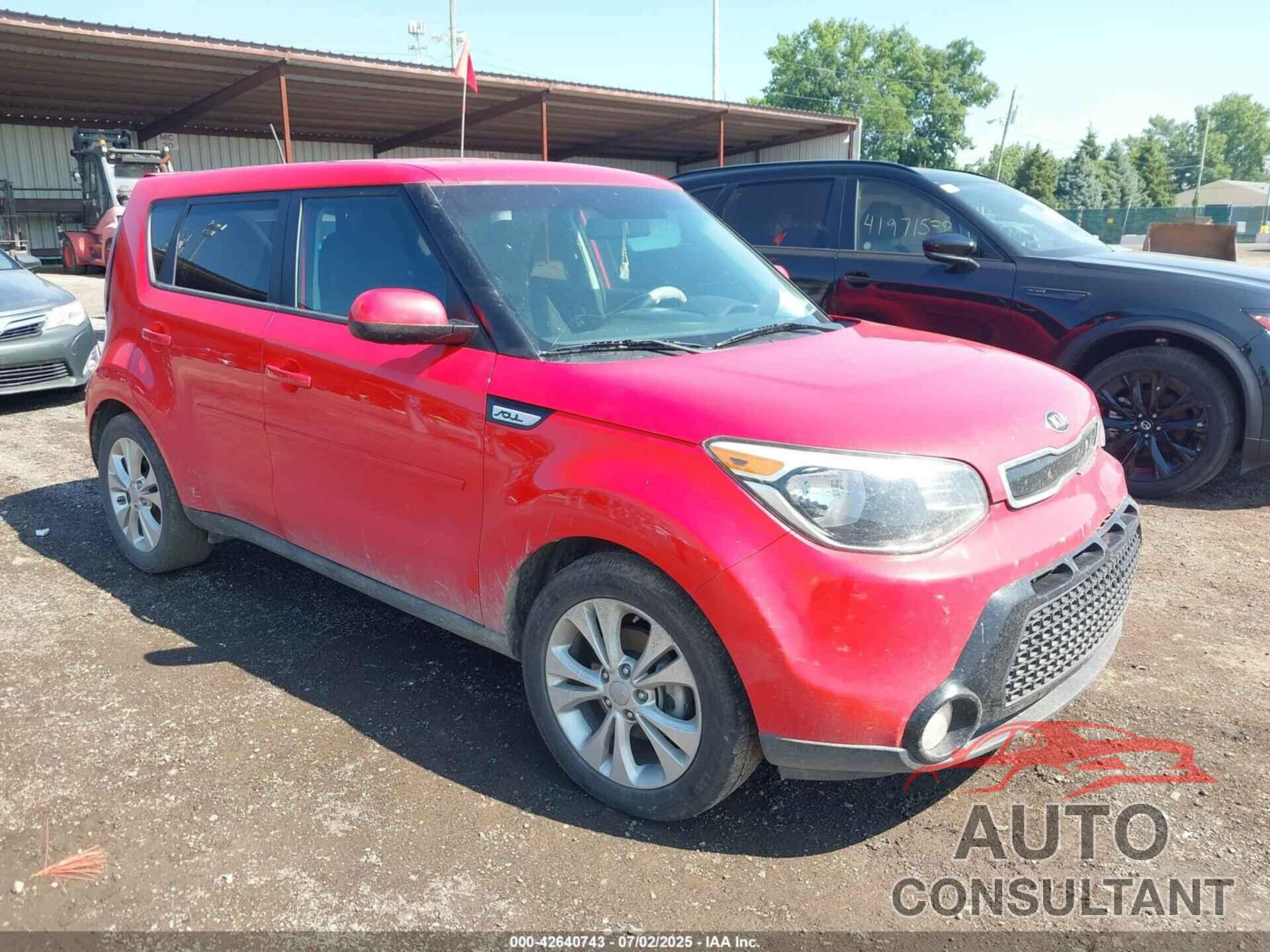 KIA SOUL 2016 - KNDJP3A55G7825254