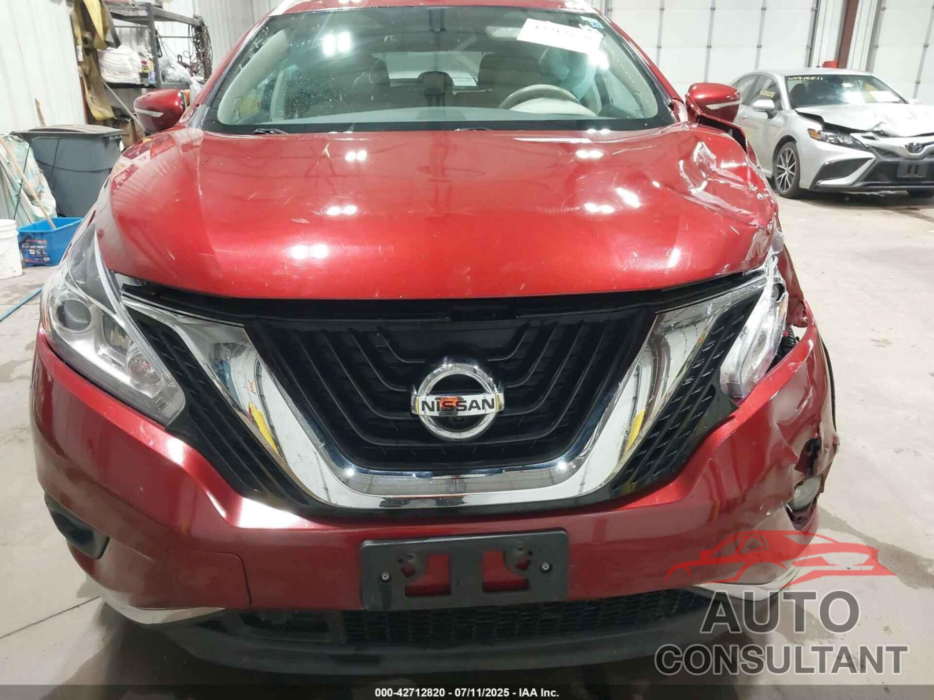 NISSAN MURANO 2015 - 5N1AZ2MH5FN235622