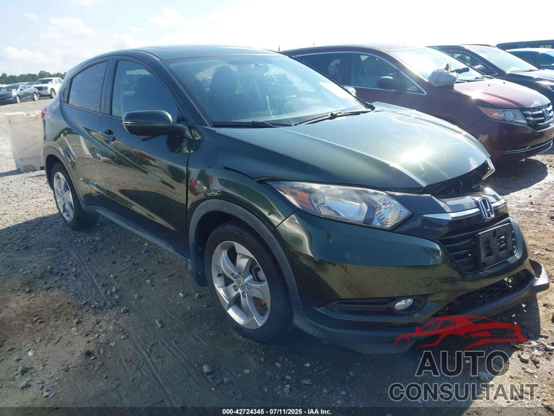 HONDA HR-V 2016 - 3CZRU5H50GM721493
