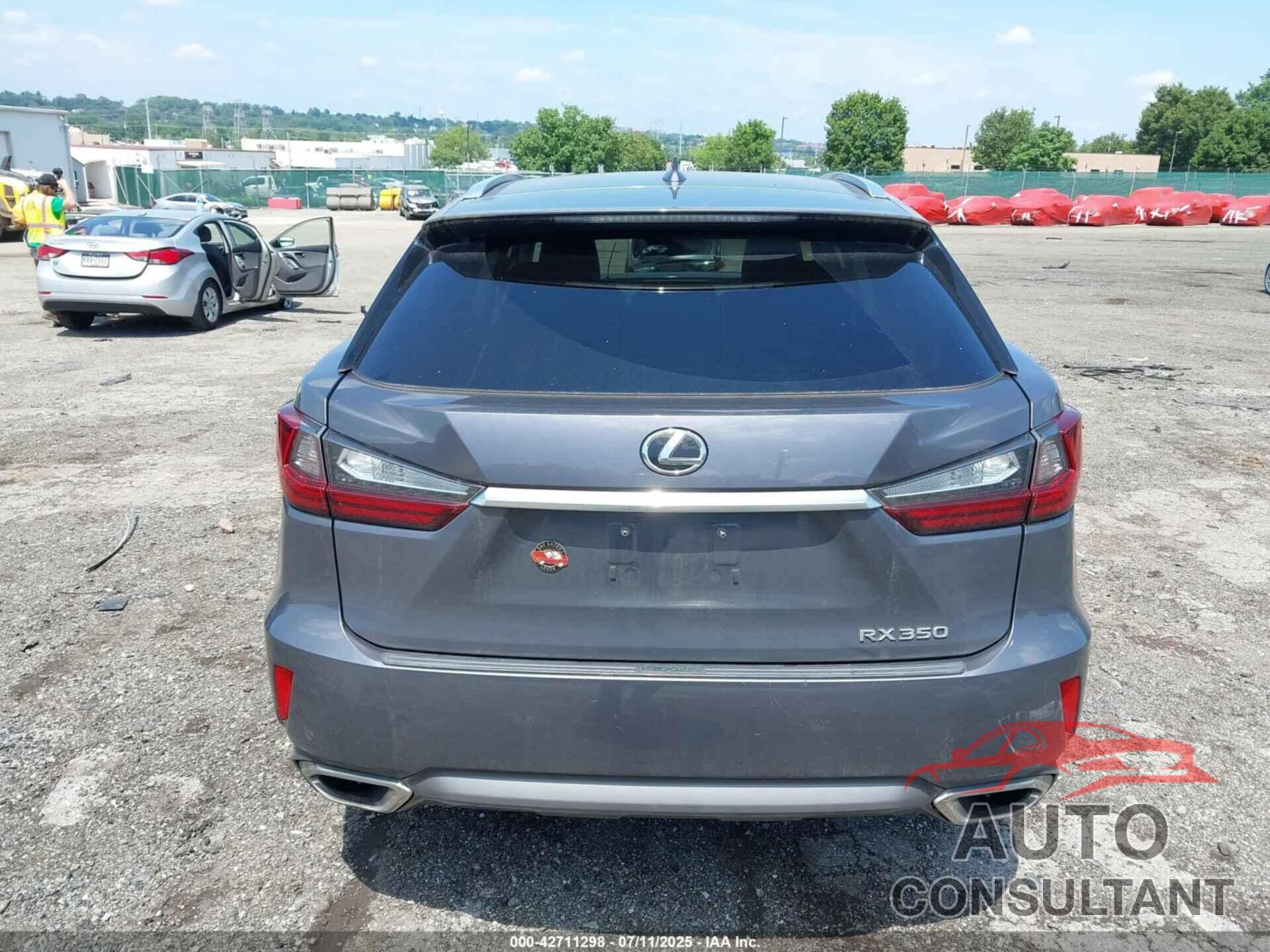 LEXUS RX 350 2016 - 2T2BZMCA6GC023255
