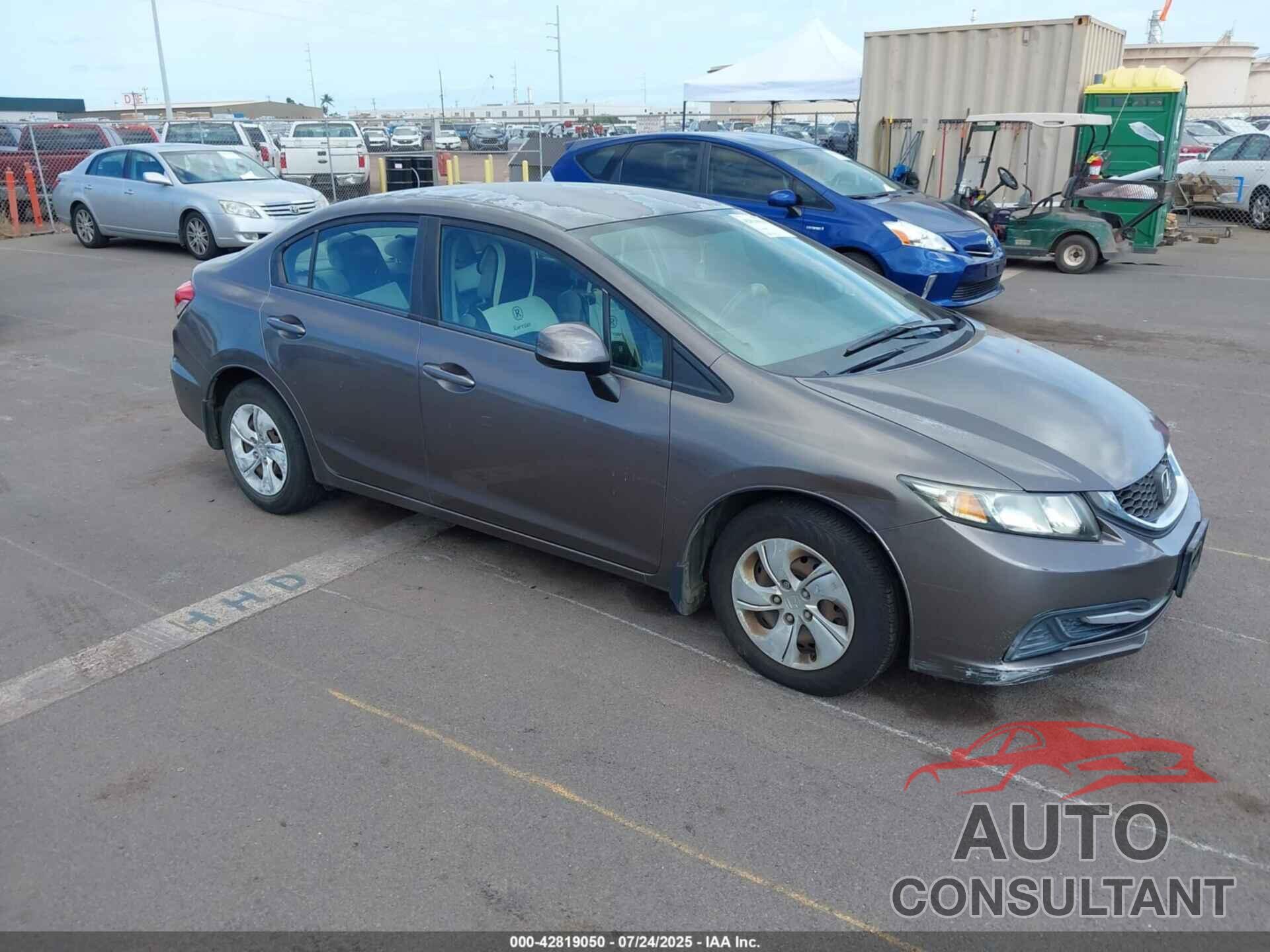 HONDA CIVIC 2013 - 2HGFB2F56DH514912