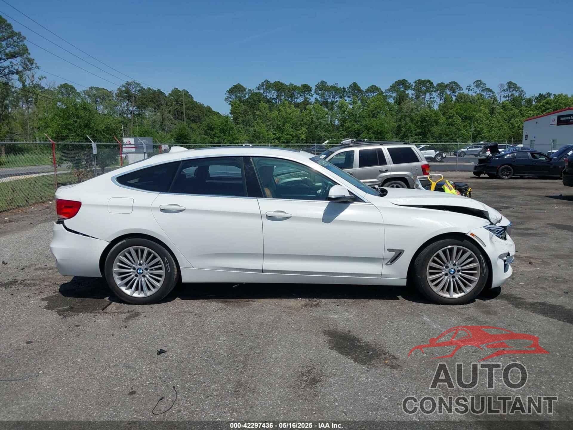 BMW 328I GRAN TURISMO 2015 - WBA8Z5C55FD672244