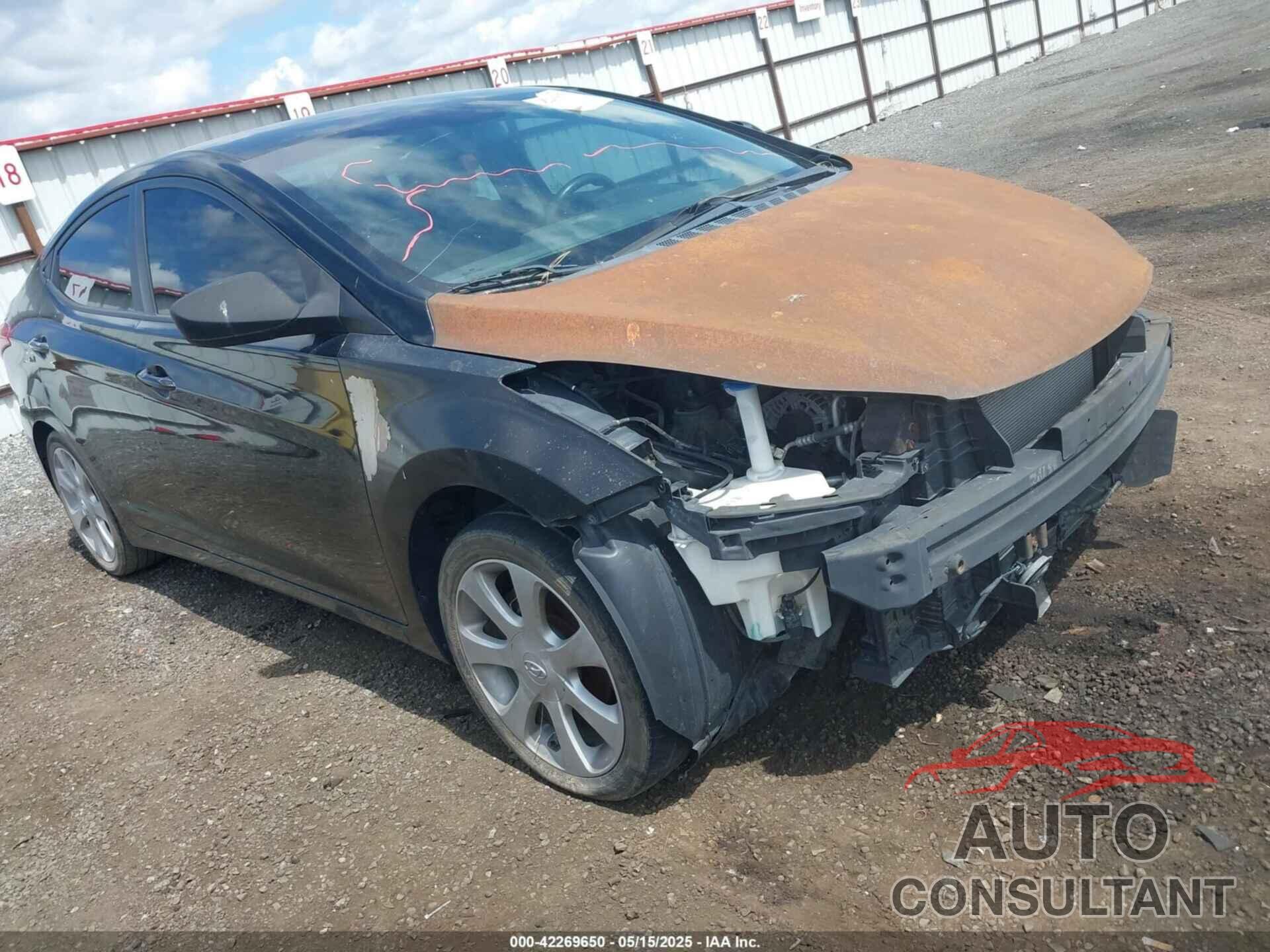 HYUNDAI ELANTRA 2011 - 5NPDH4AE9BH057833