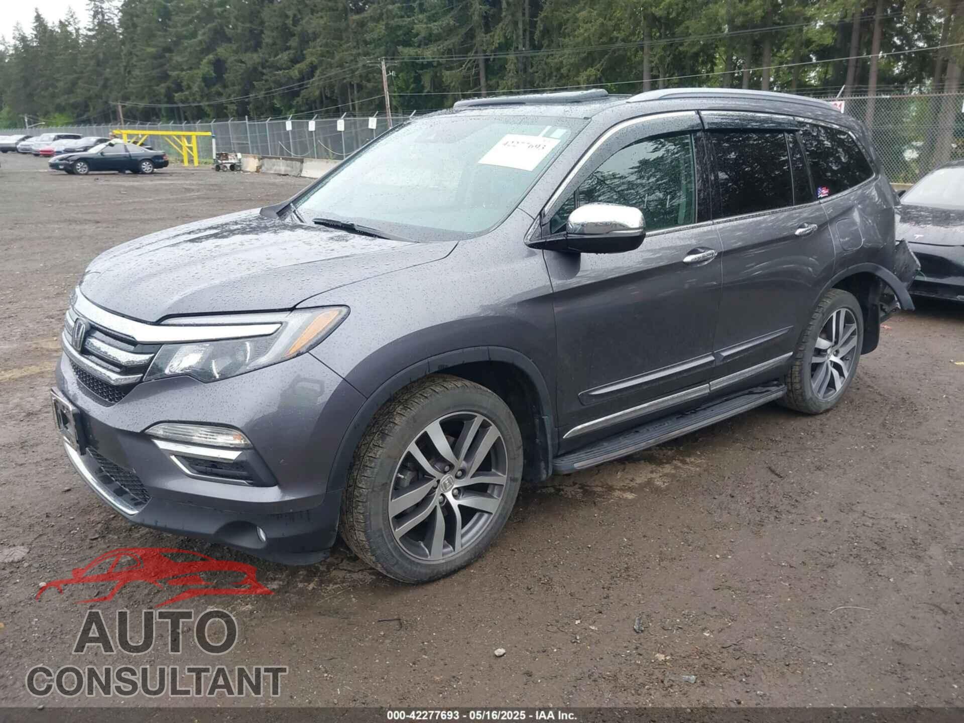HONDA PILOT 2017 - 5FNYF6H0XHB001789